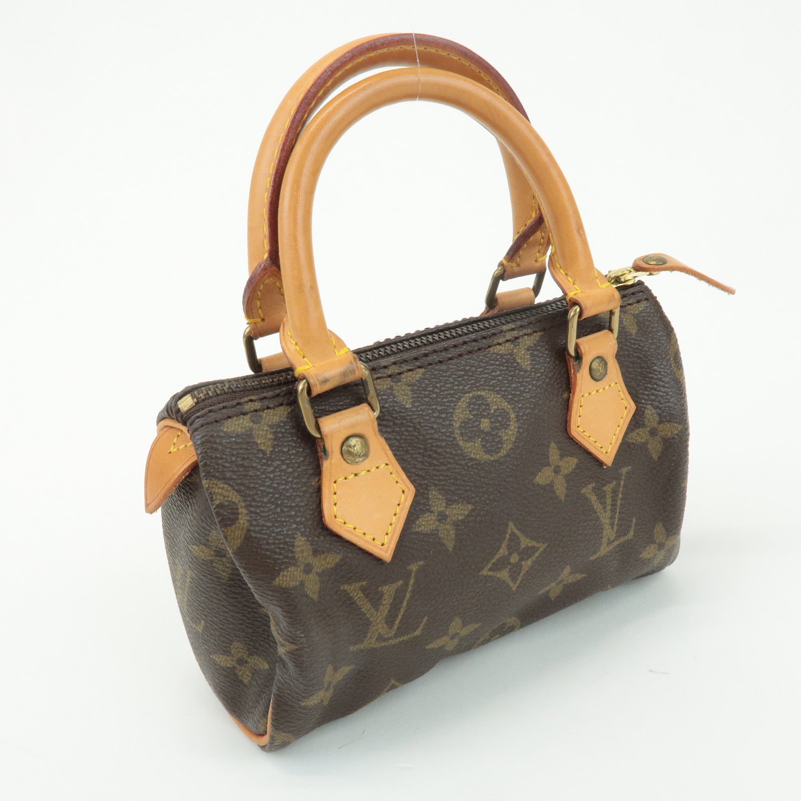 Louis Vuitton Monogram Mini Speedy Hand Bag M41534 Used