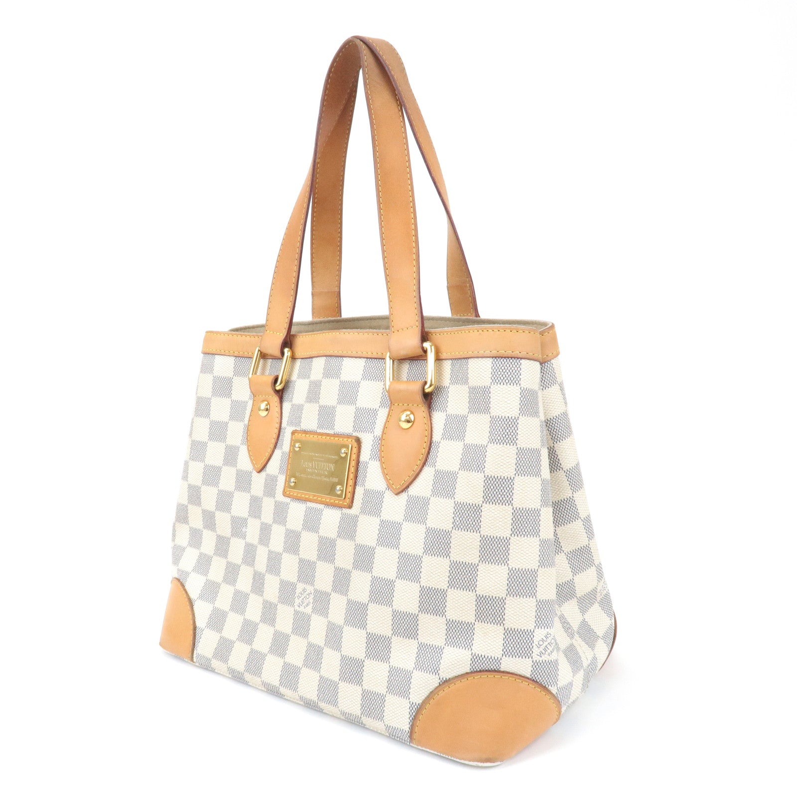 Louis Vuitton Damier Azur Hampstead PM Hand Bag Shoulder Bag N51207
