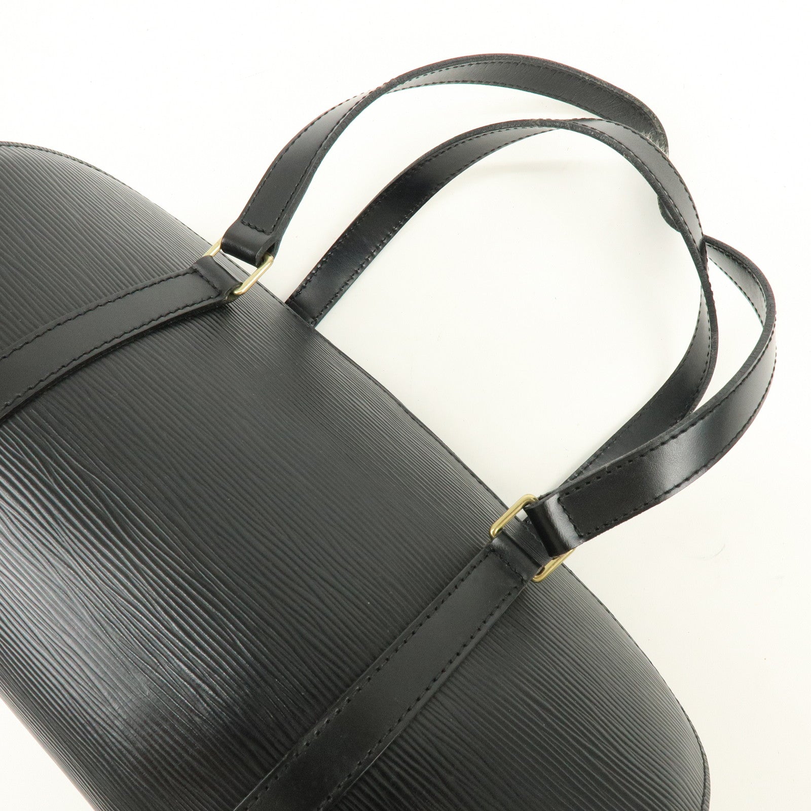 Louis Vuitton Epi Soufflot Shoulder Bag Hand Bag Noir M52222