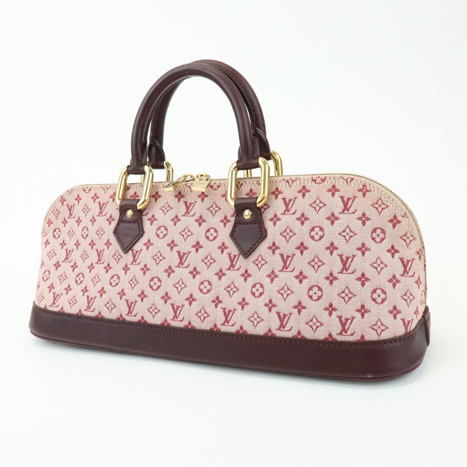 Louis Vuitton Monogram Mini Armaron Hand Bag Cerise M92207