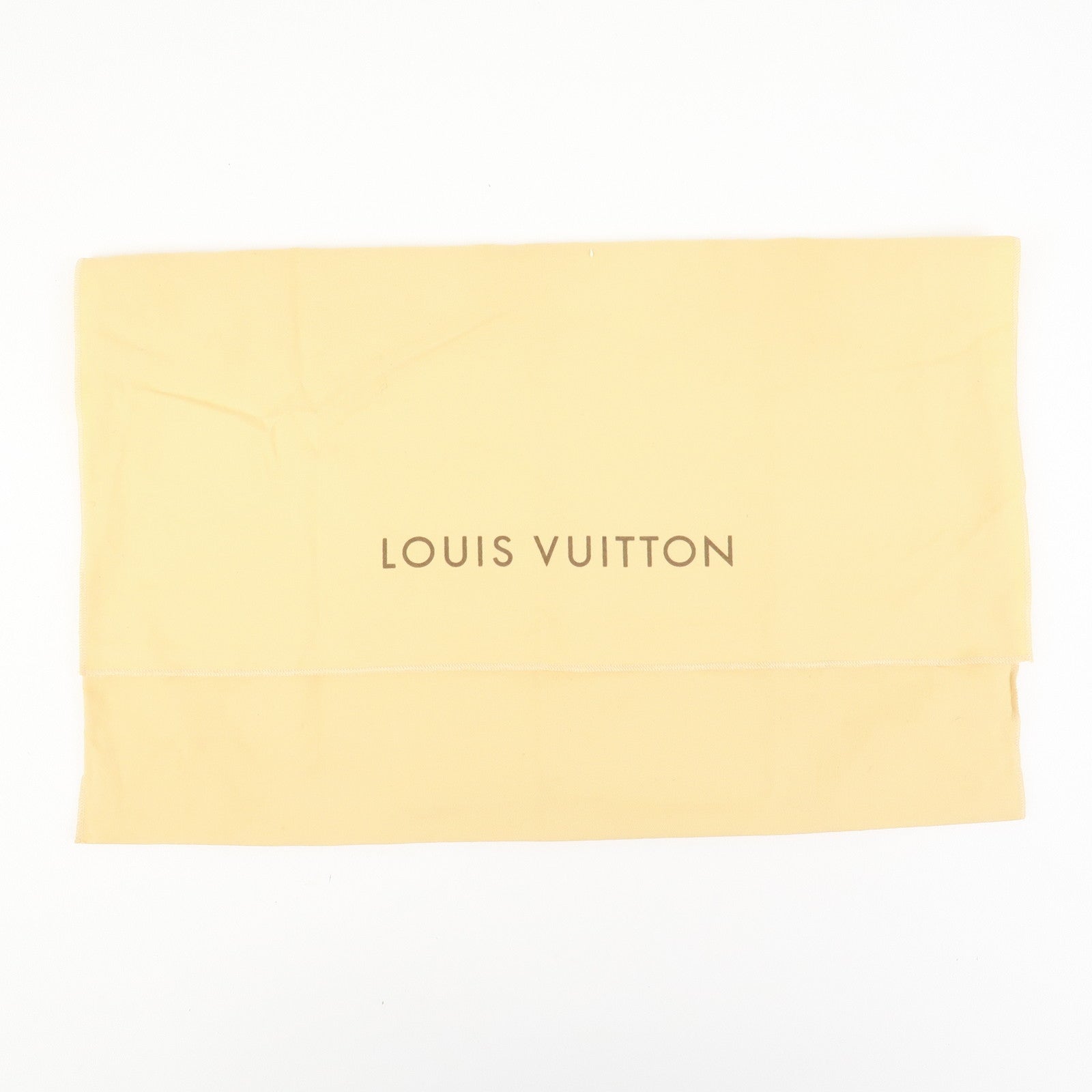 Louis Vuitton Set Of 10 Dust Bag Storage Bag Flap Style Beige