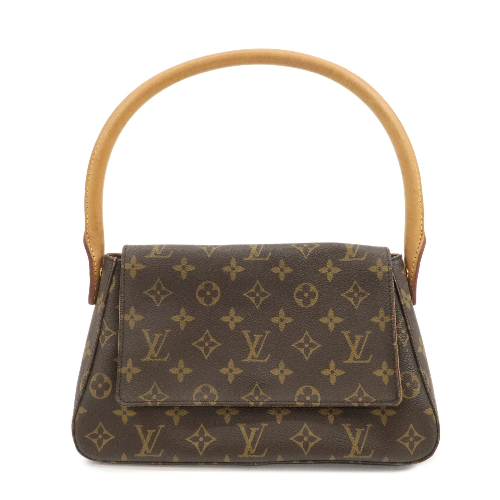 Louis Vuitton Monogram Mini Looping Shoulder Bag Brown M51147