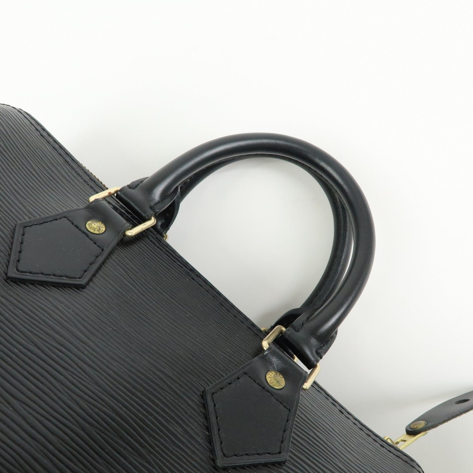 Louis Vuitton Epi Leather Speedy 25 Hand Bag Boston Bag Noir M59032