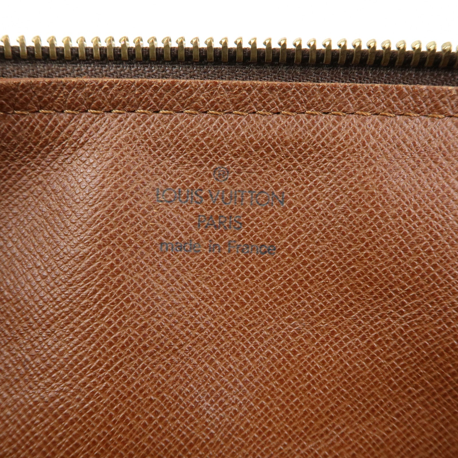 Louis Vuitton Monogram Papillon 30 Hand Bag Brown M51385
