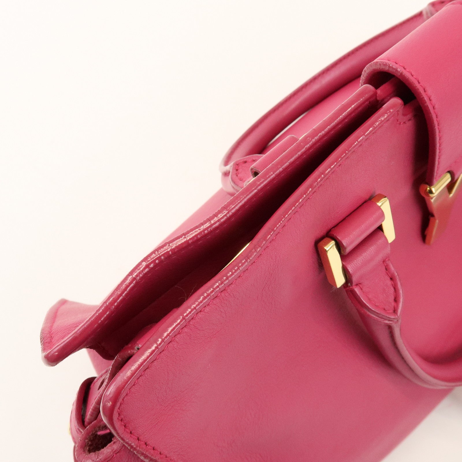 SAINT LAURENT PARIS Petit Cabas Y Line Leather 2Way Bag 311210