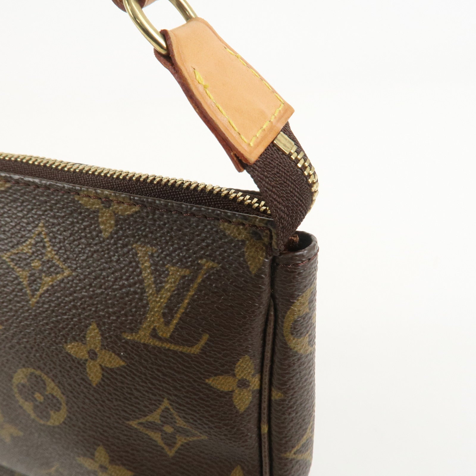 Louis Vuitton Monogram Pochette Accessoires Pouch Hand Bag M51980