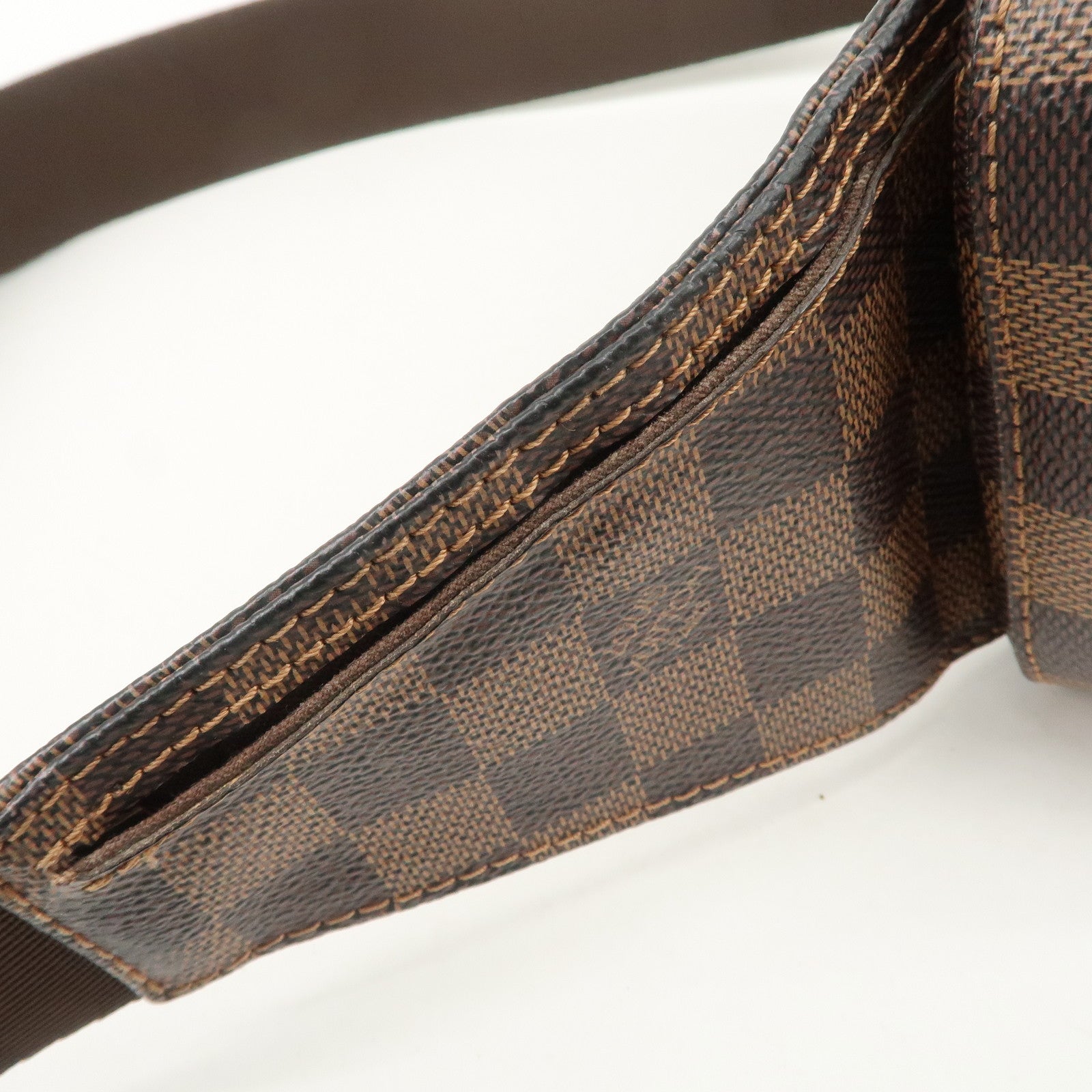 Louis Vuitton Damier Ebene Geronimos Crossbody Bag Waist Bag N51994 Used