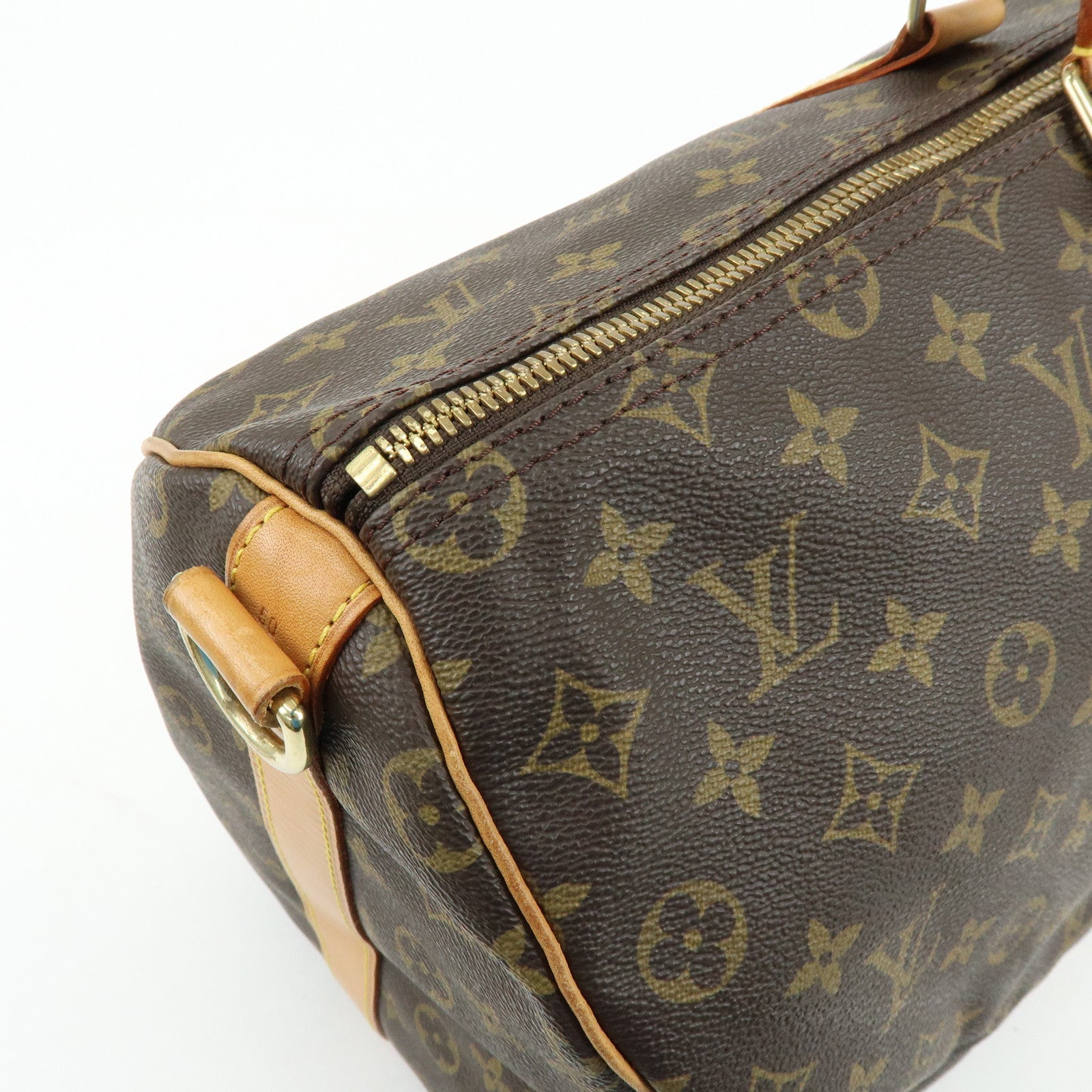 Louis Vuitton Monogram Keep All Bandouliere 50 Boston Bag M41416