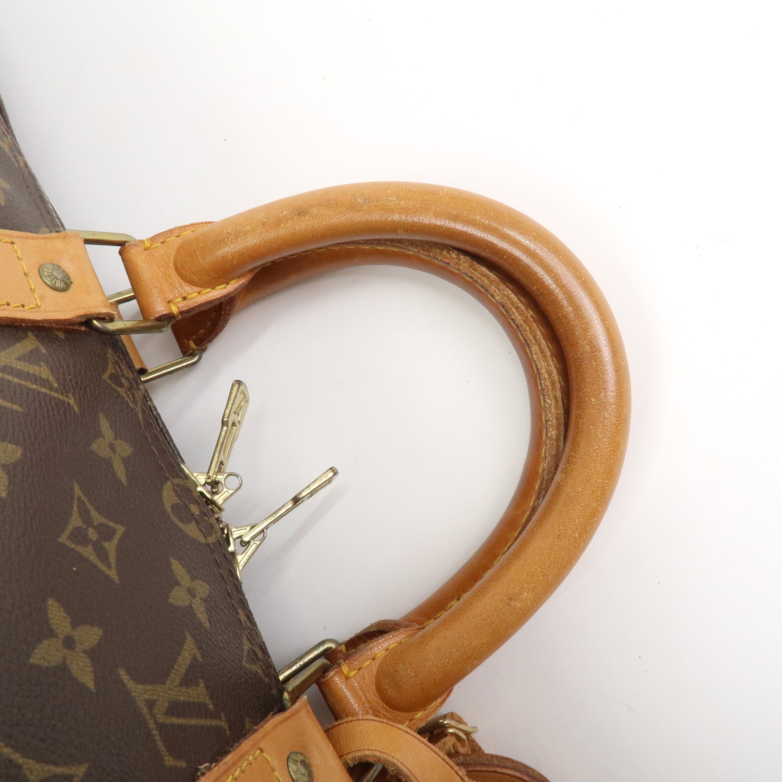 Louis Vuitton Monogram Keep All 50 Bandouliere Boston Bag M41416