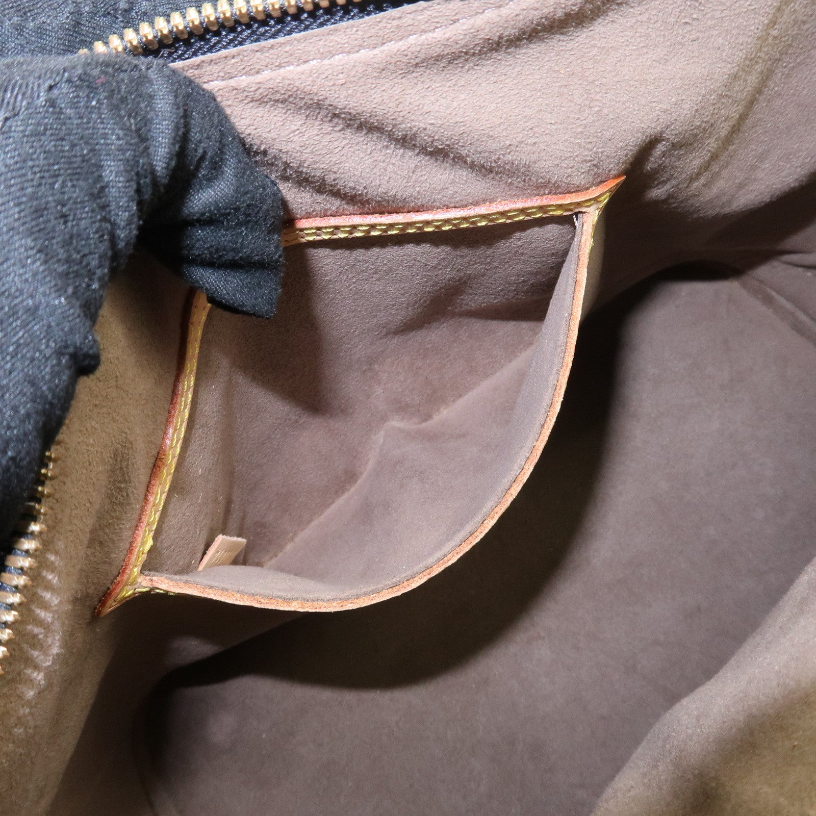 Louis Vuitton Monogram Multicolor Alma Hand Bag Noir M92646 Used