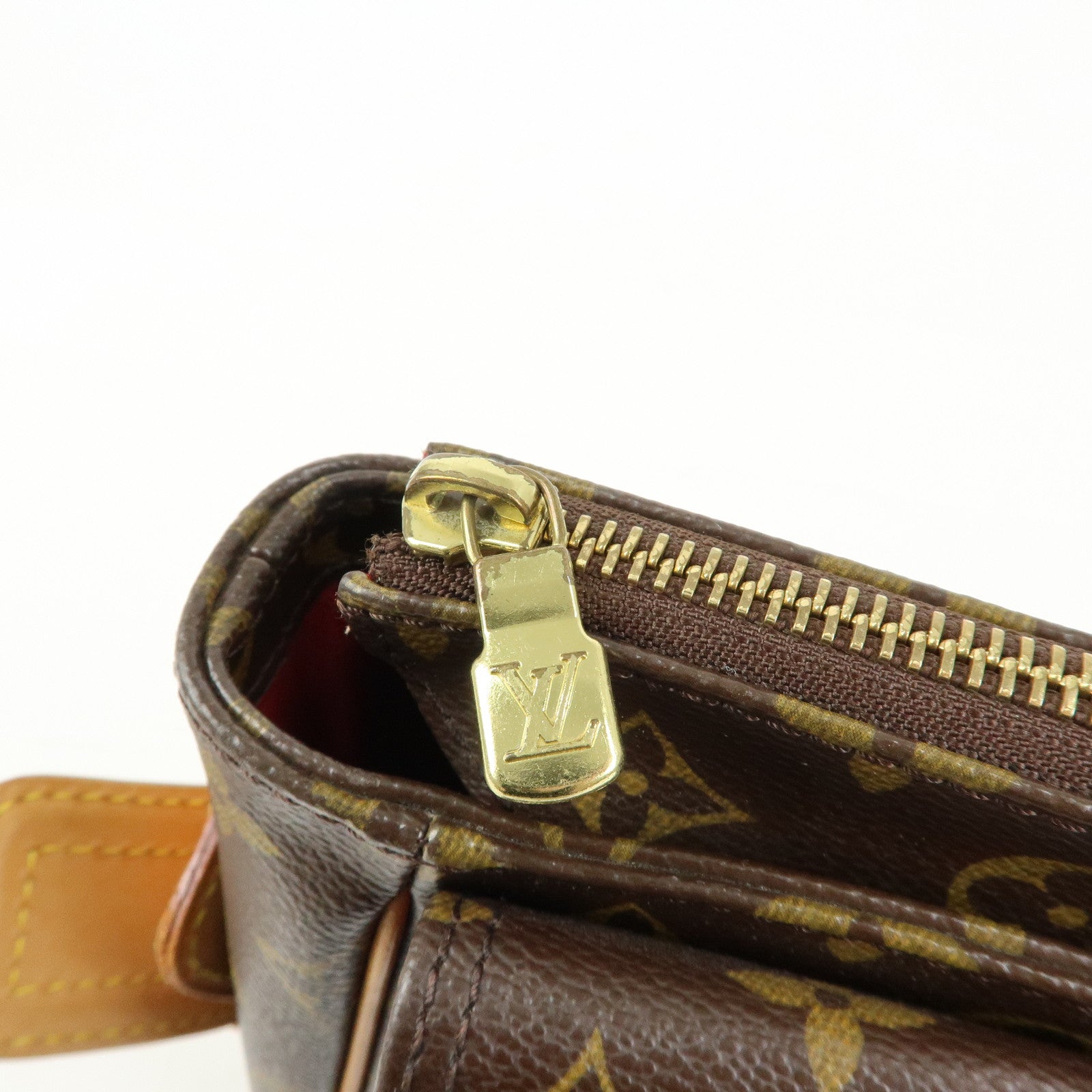 Louis Vuitton Monogram Viva Cite GM Shoulder Bag Brown M51163