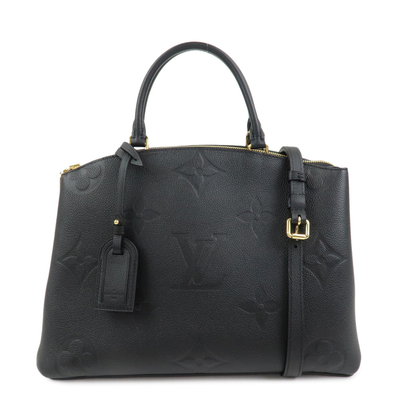 Louis Vuitton Monogram Empreinte Grand Palais MM Noir M45811