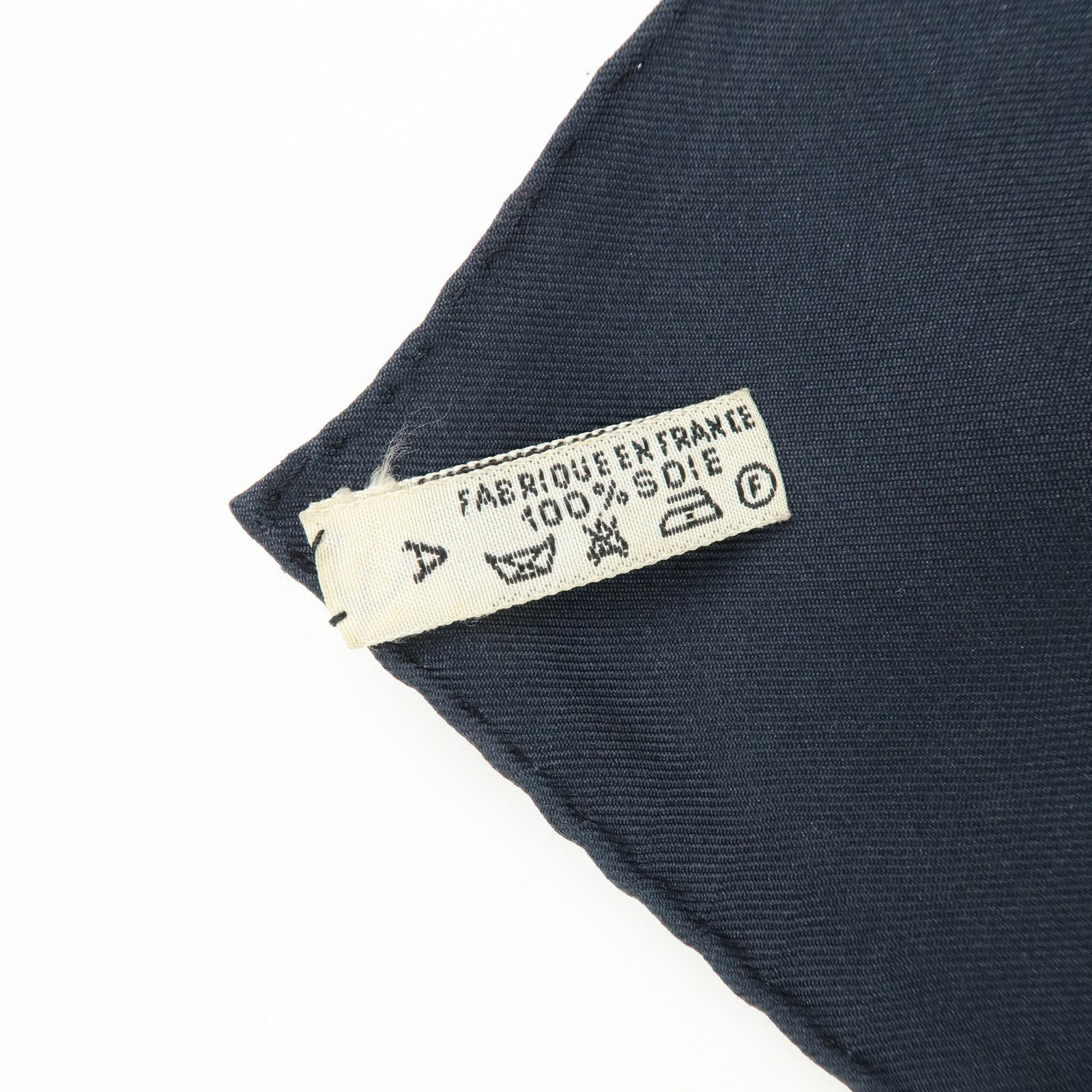 HERMES Carre 90 Silk 100% Scarf la MARINE a RAMES Black Yellow