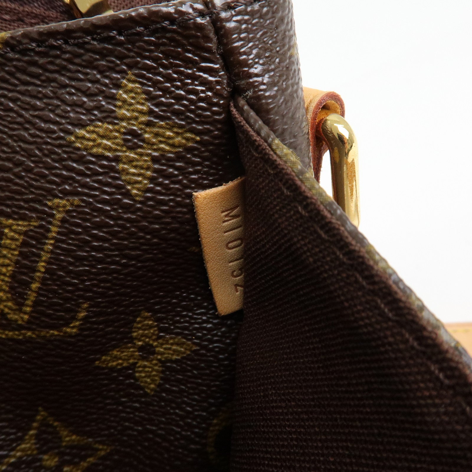 Louis Vuitton Monogram Menilmontant MM Shoulder Bag Brown M40473
