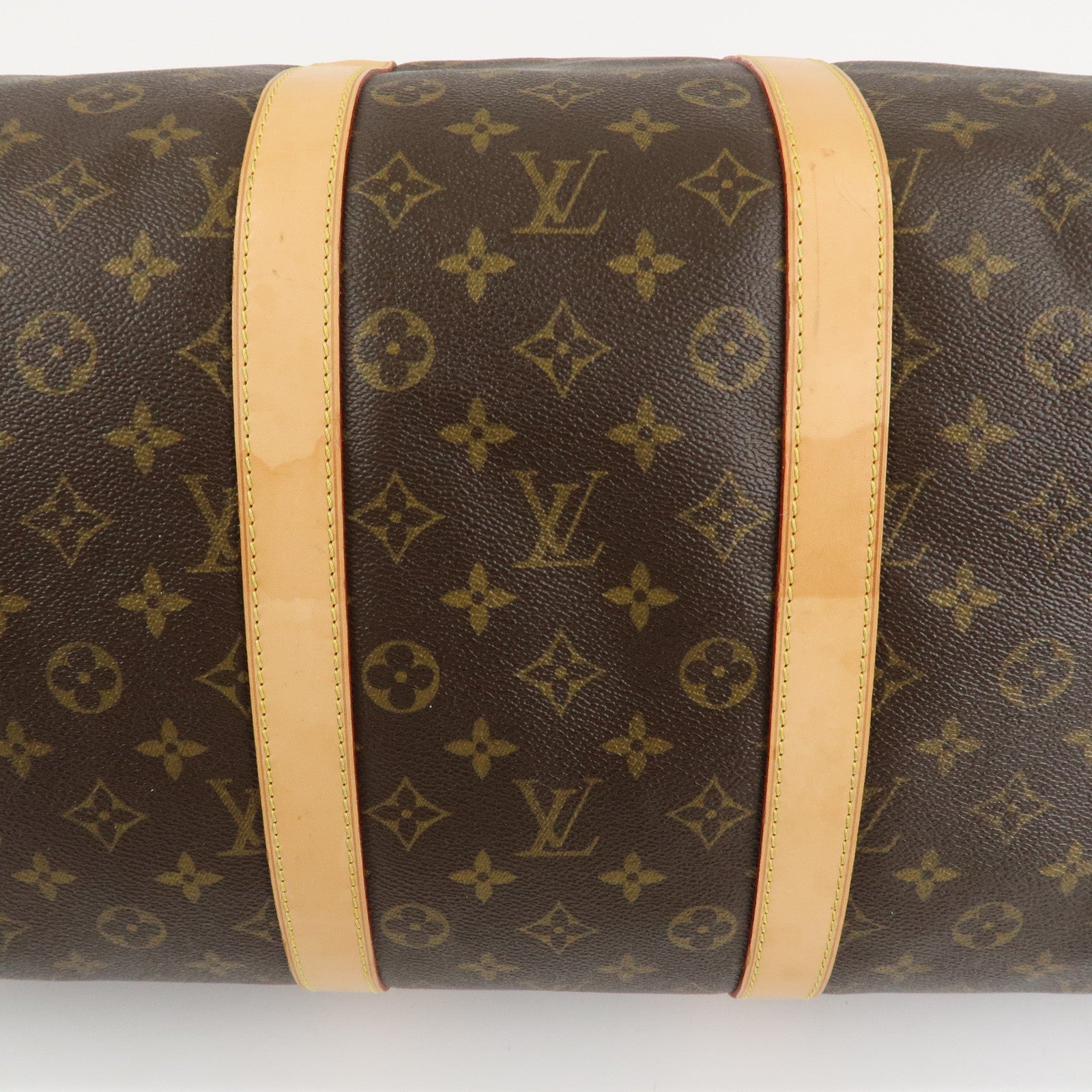 Louis Vuitton Monogram Keep All Bandouliere 55 Boston Bag M41414 Used