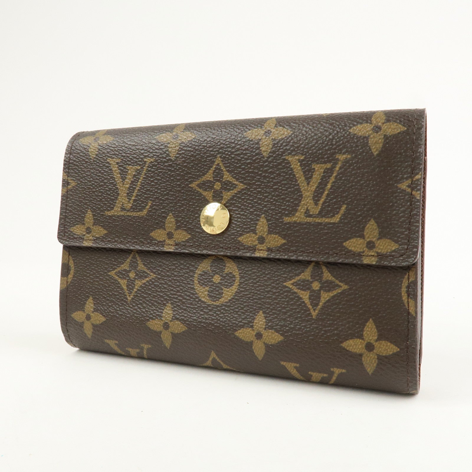 Louis Vuitton Monogram Portefeuille Alexandra Wallet Brown M60047