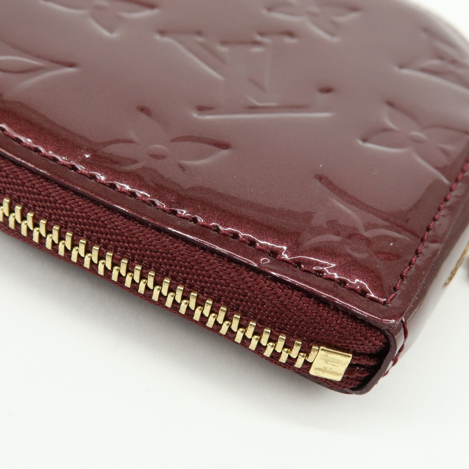 Louis Vuitton Monogram Vernis Porte Monnaie Coeur Coin Case M91480