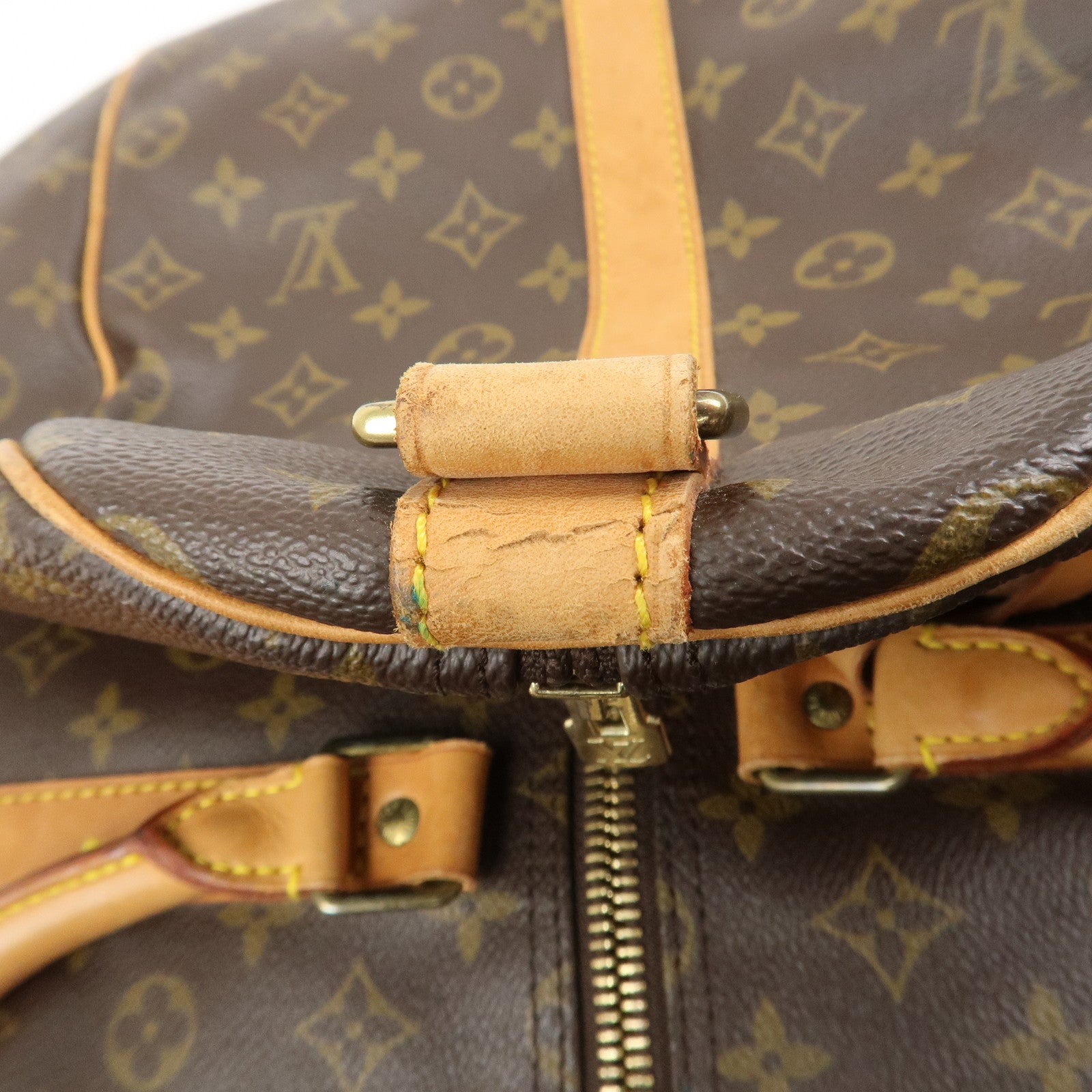 Louis Vuitton Monogram Keep All Bandouliere 60 Boston Bag M41412