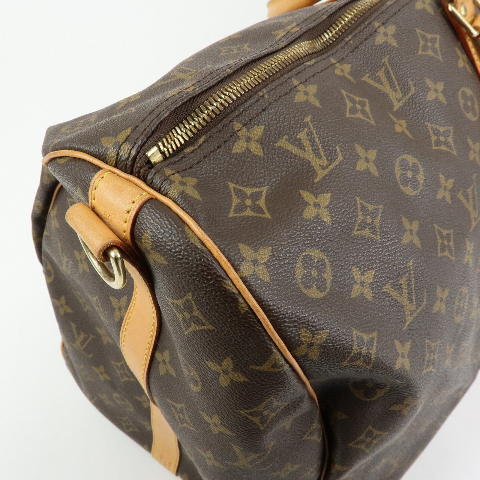 Louis Vuitton Monogram Keep All Bandouliere 60 Boston Bag M41412