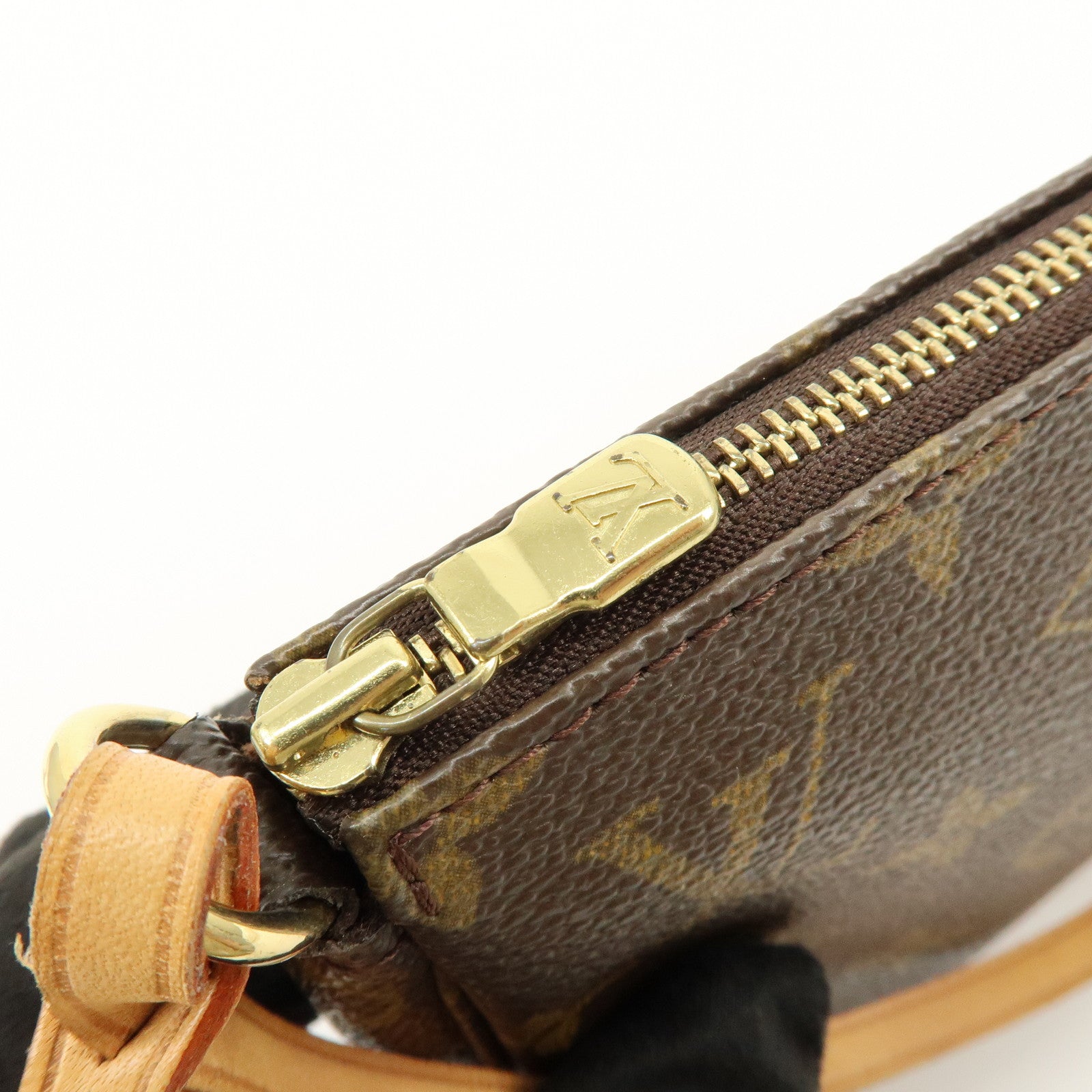 Louis Vuitton Monogram Pochette Accessoires Pouch Hand Bag M51980