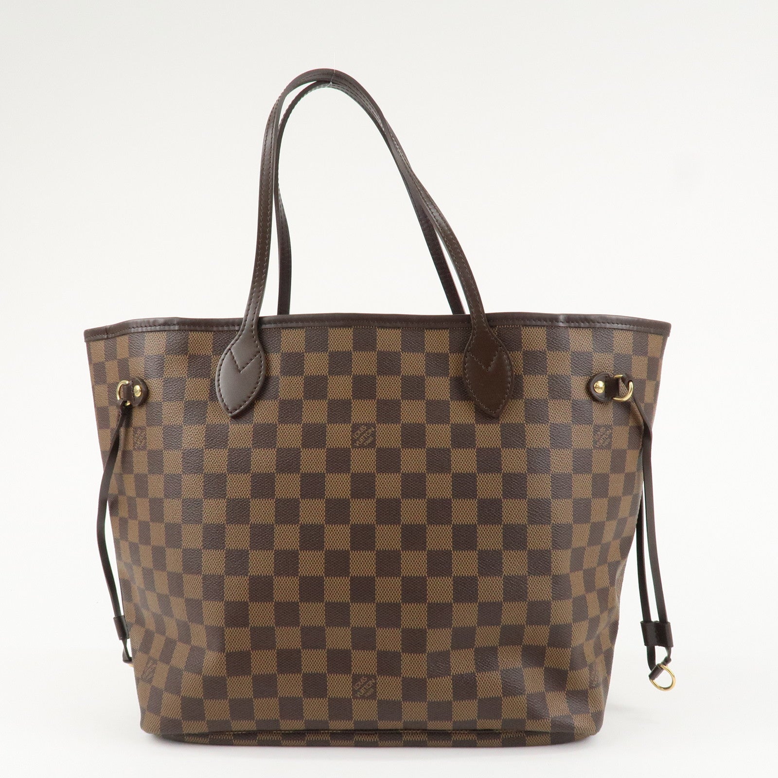 Louis Vuitton Damier Neverfull MM Tote Bag Shoulder Bag N51105 Used