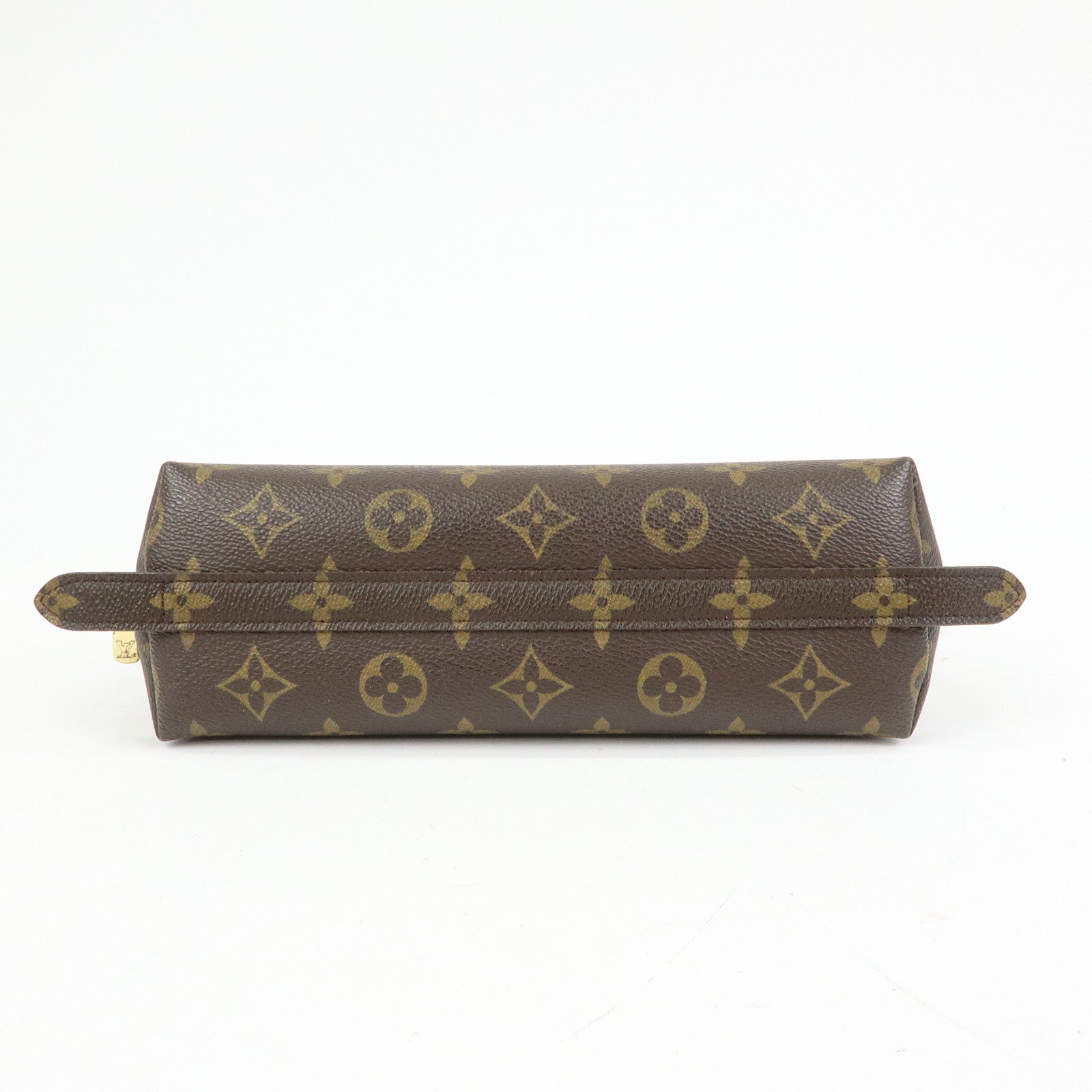 Louis Vuitton Monogram Trousse Demi Ronde Pouch M47520