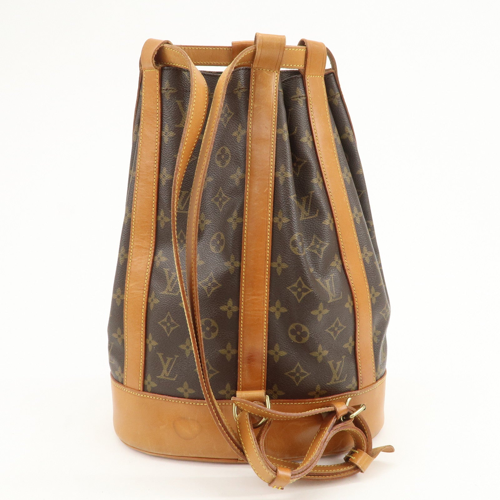 Louis Vuitton Monogram Randonnee PM Shoulder Bag Brown M42243