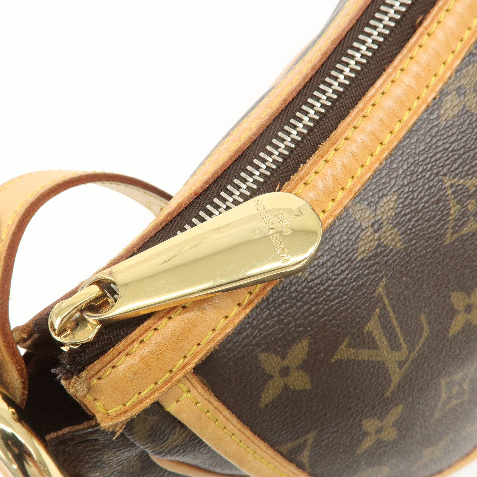 Louis Vuitton Monogram Tolum PM Shoulder Bag Hand Bag Brown M40076