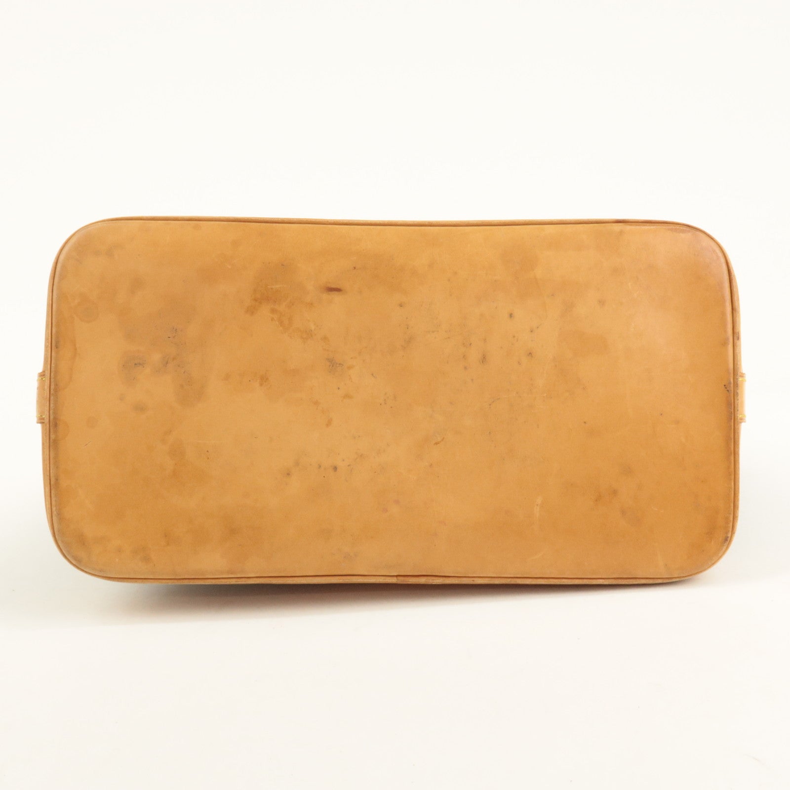 Louis Vuitton Monogram Alma Hand Bag Brown M51130 Used