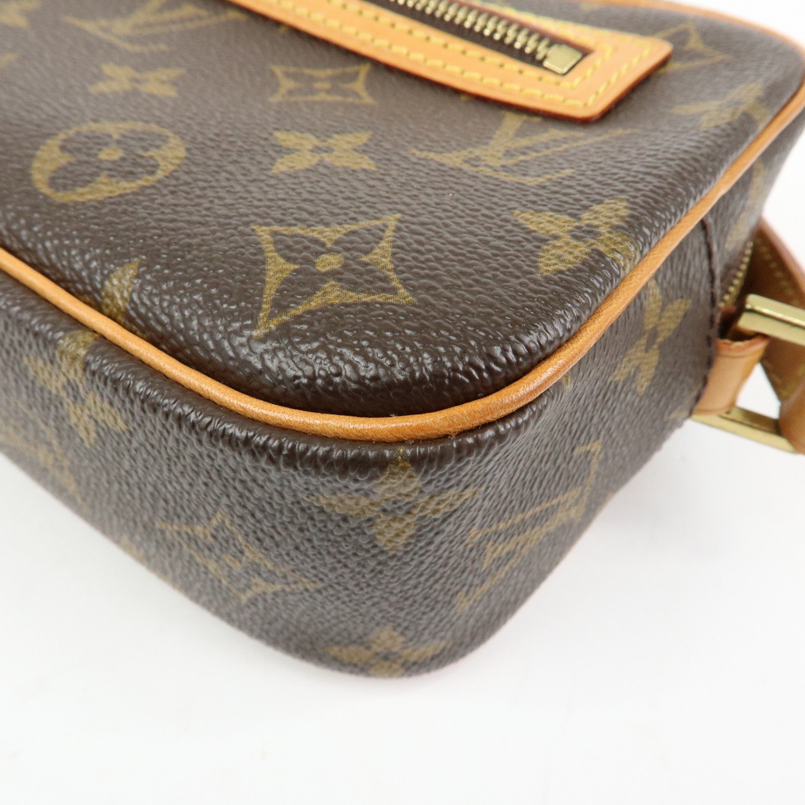 Louis Vuitton Monogram Pochette Cite Shoulder Bag Brown M51183