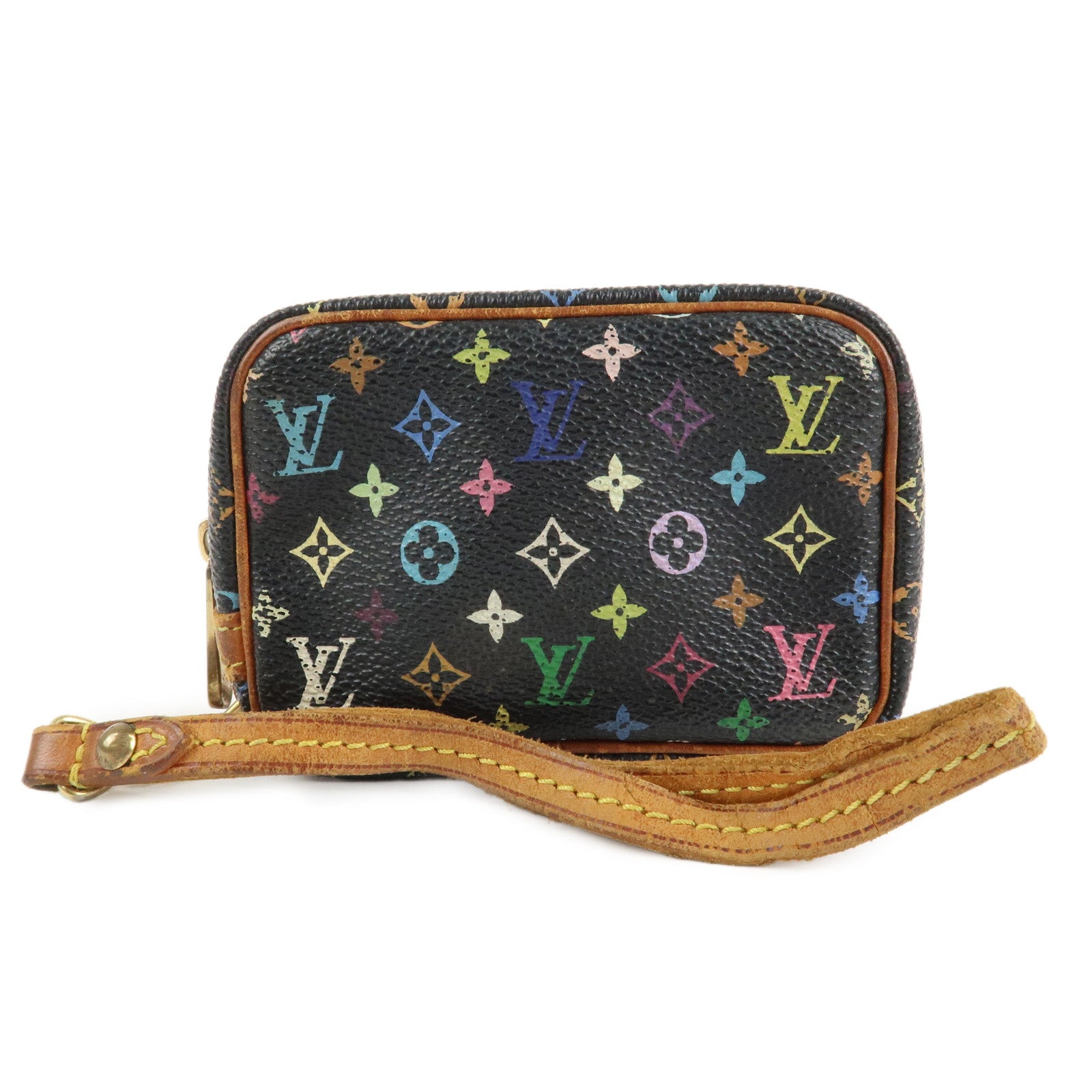 Louis Vuitton Monogram Multicolor Trousse Wapity Camera Pouch M58034 Used
