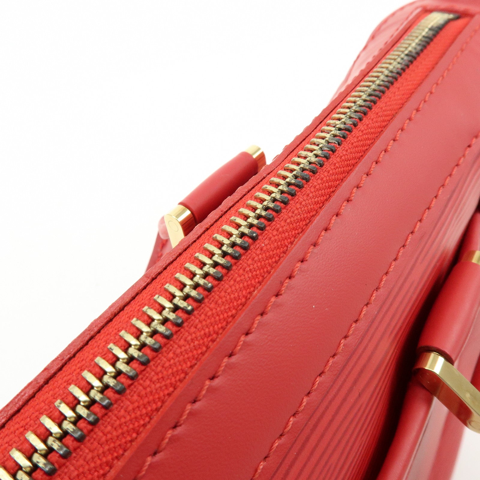 Louis Vuitton Epi Danoura PM Hand Bag Red M5891E
