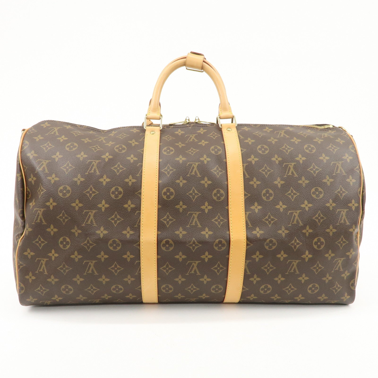 Louis Vuitton Monogram Keep All Bandouliere 55 Boston Bag M41414 Used