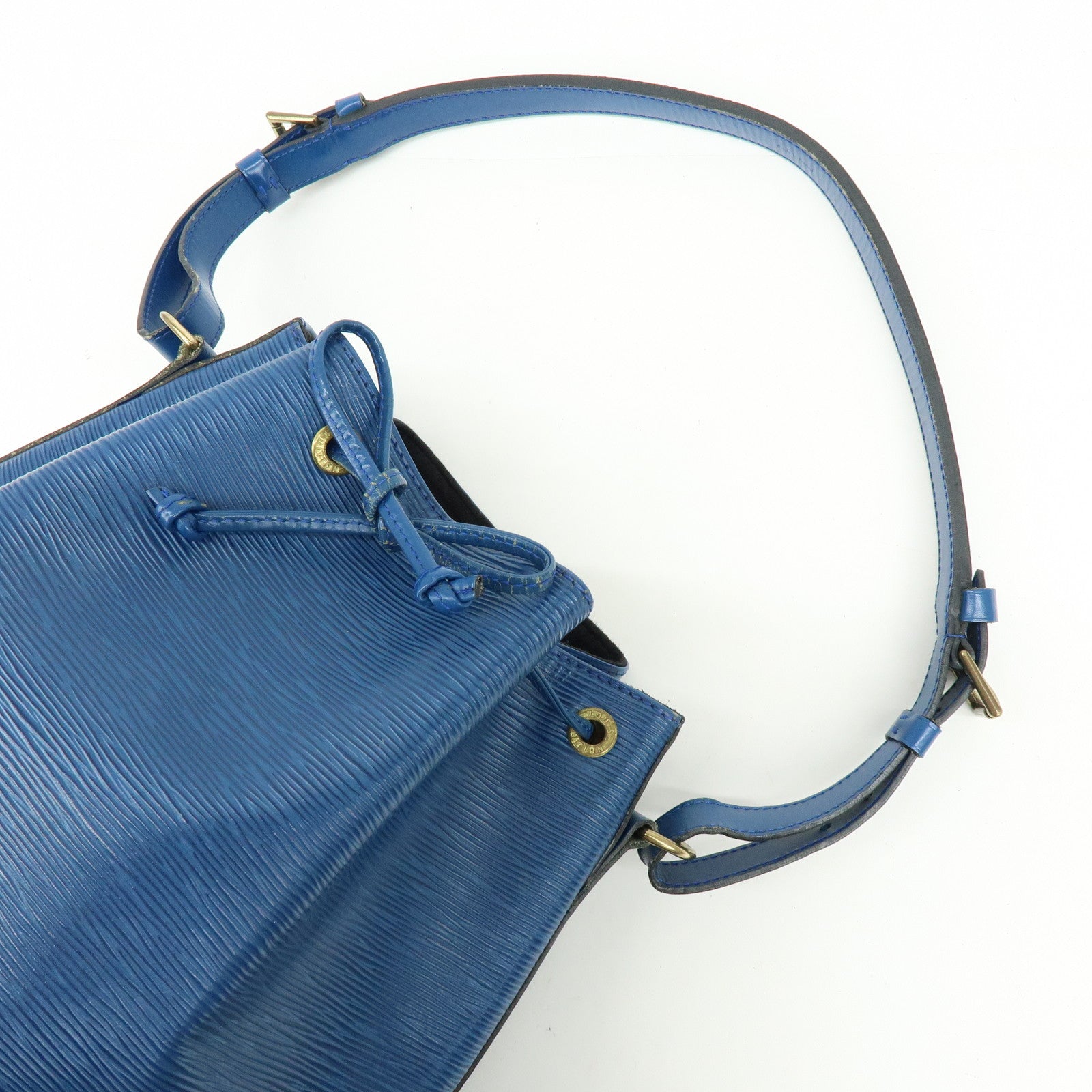 Louis Vuitton Epi Petit Noe Shoulder Bag Toledo Blue M44105