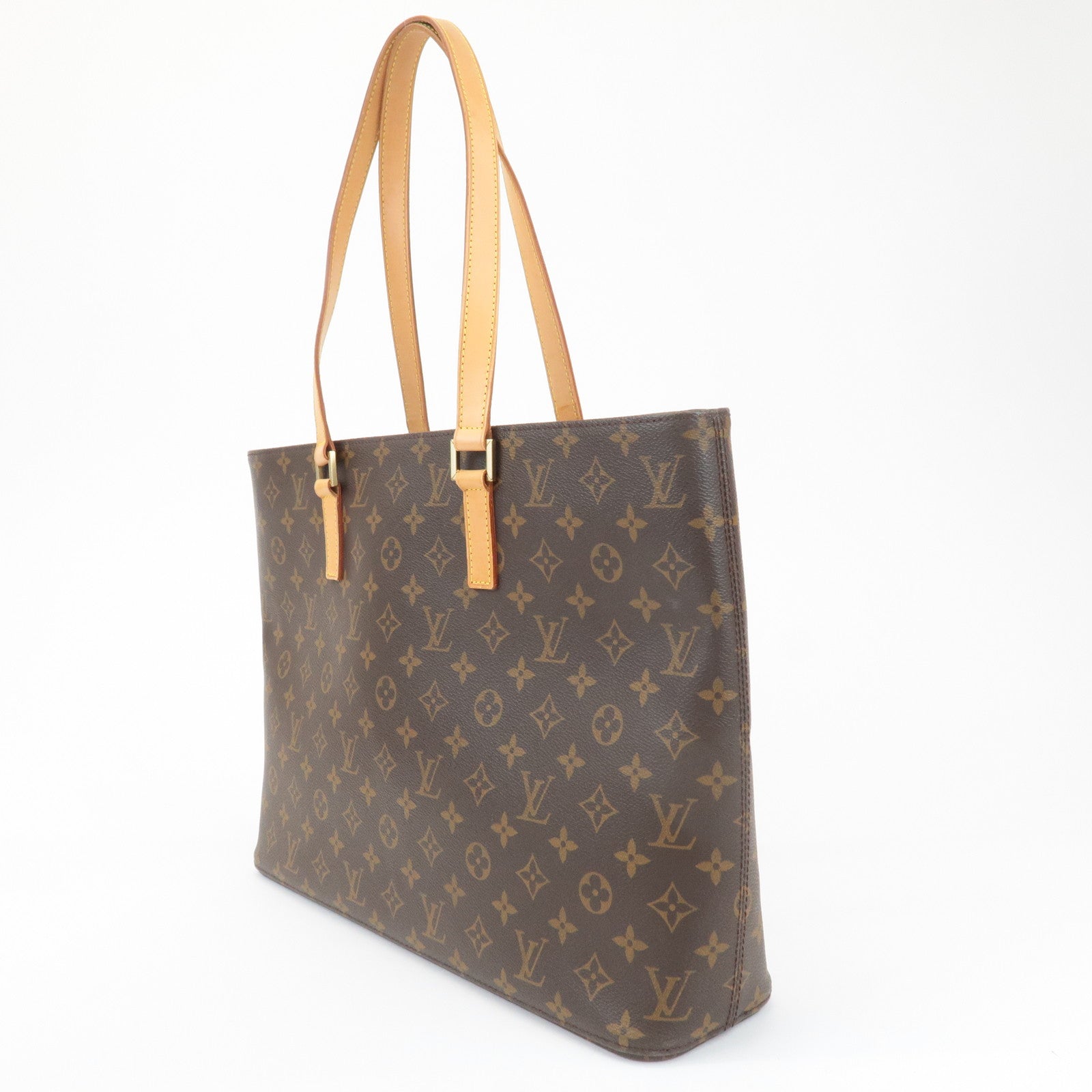 Louis Vuitton Monogram Luco Tote Bag Hand Bag Brown M51155