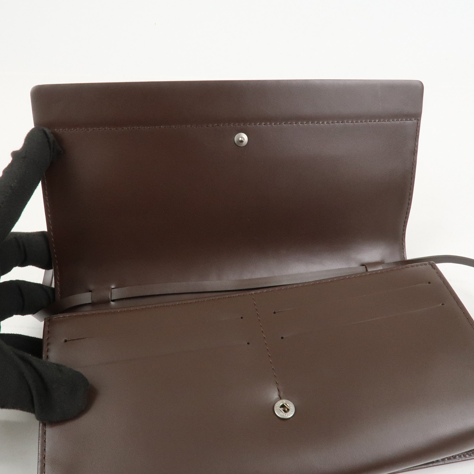Louis Vuitton Epi Honfleur Shoulder Bag Hand Bag Mocha M5273D