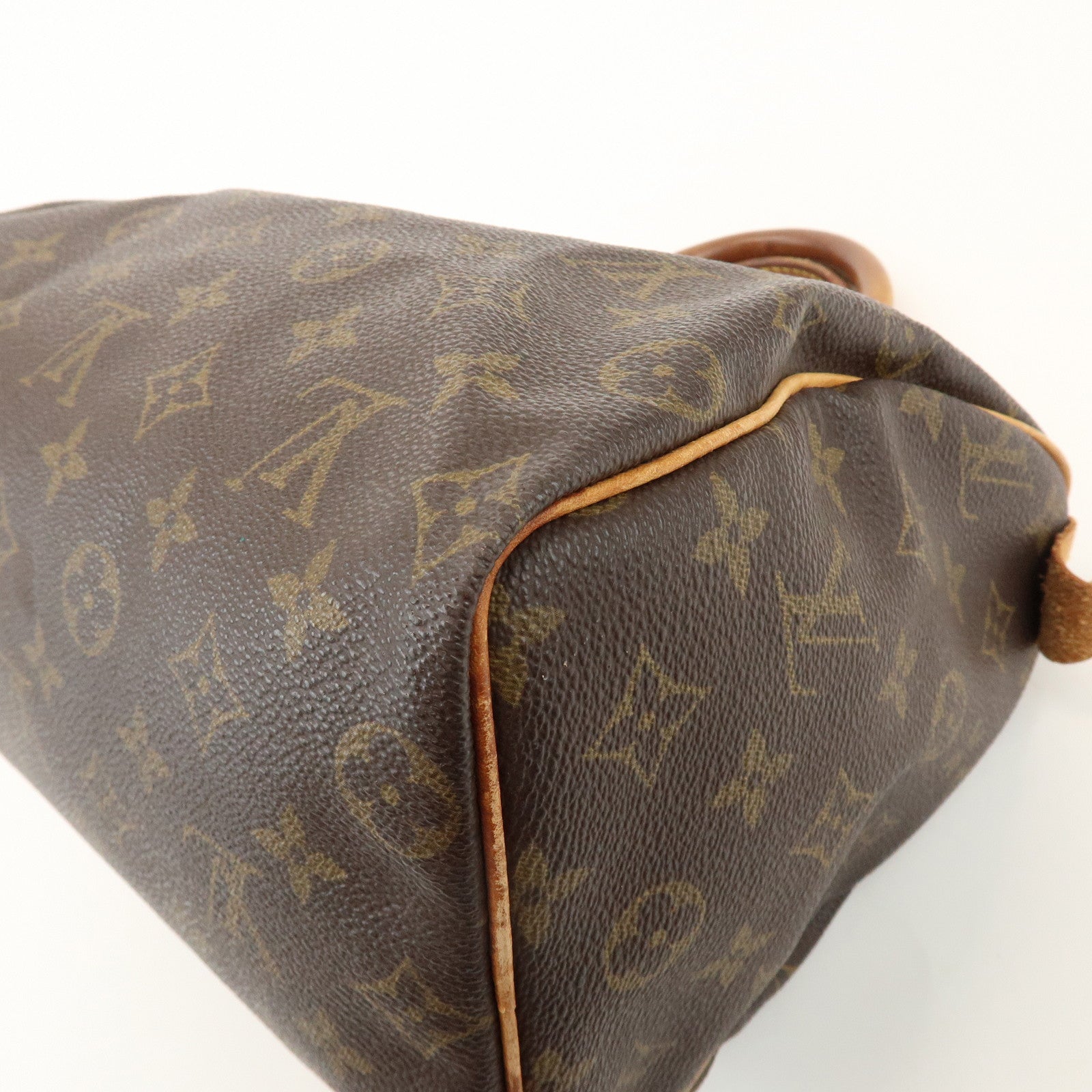 Louis Vuitton Monogram Speedy 25 Boston Bag Hand Bag Brown M41528