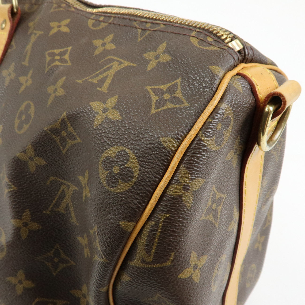 Louis Vuitton Monogram Keep All Bandouliere 50 Boston Bag M41416