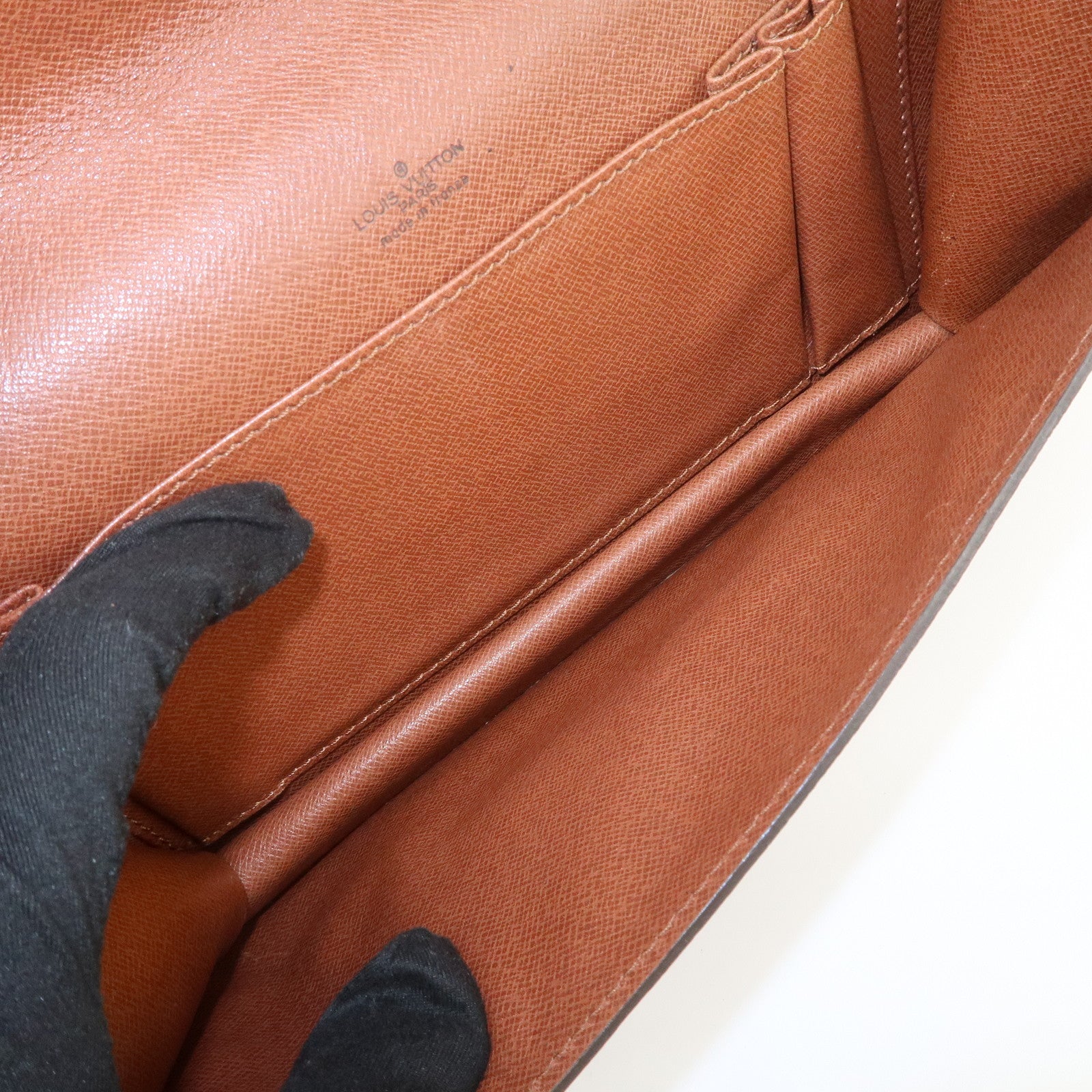 Louis Vuitton Monogram Chailot Clutch Bag Brown M51788