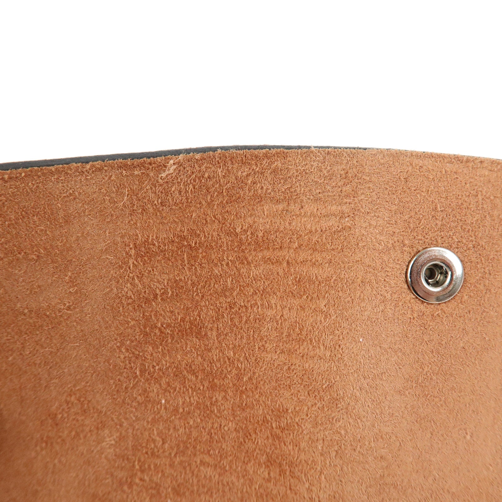 HERMES Ulysse Mini Leather A Stamped Notebook Planner Cover Brown
