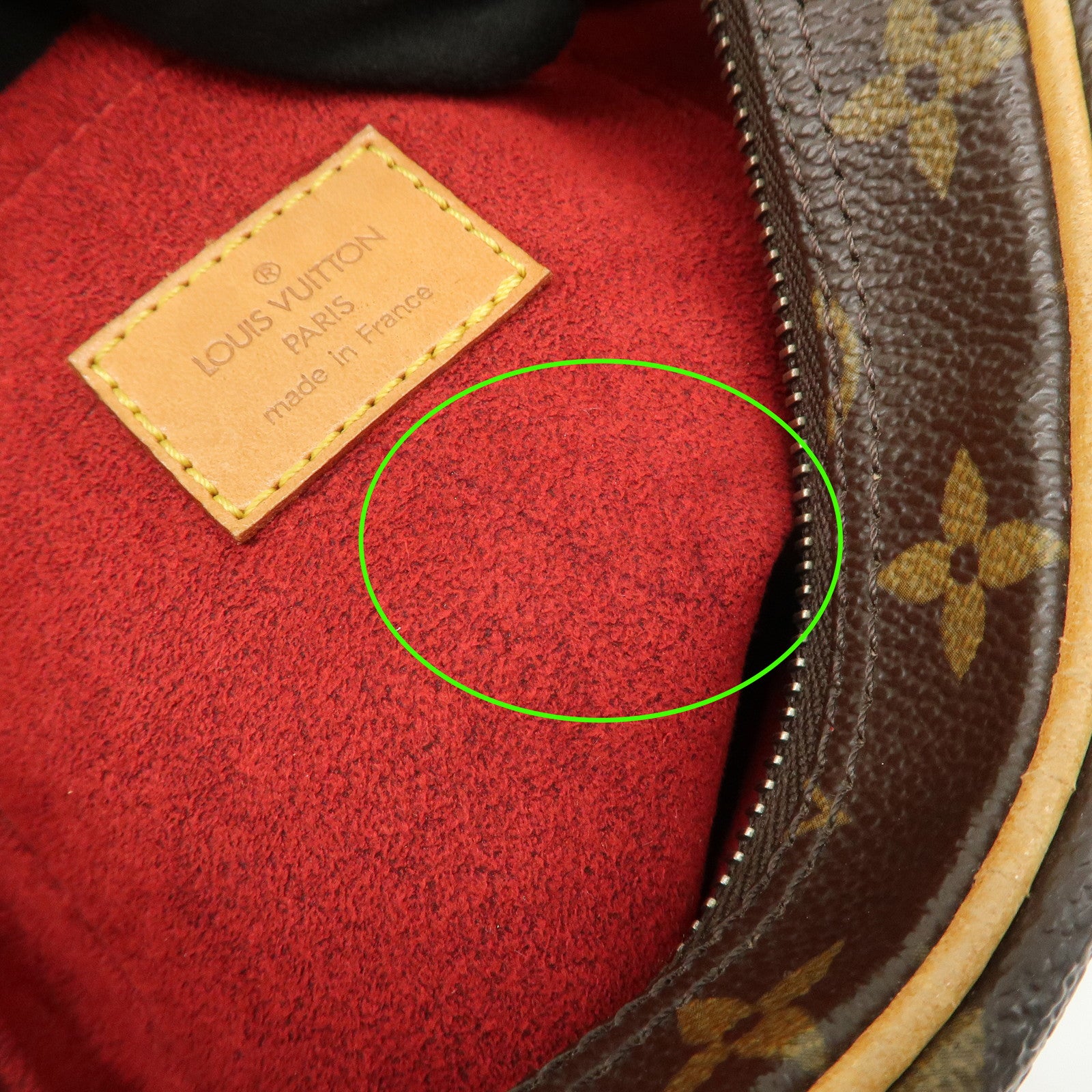 Louis Vuitton Monogram Croissant MM Shoulder Bag Brown M51512