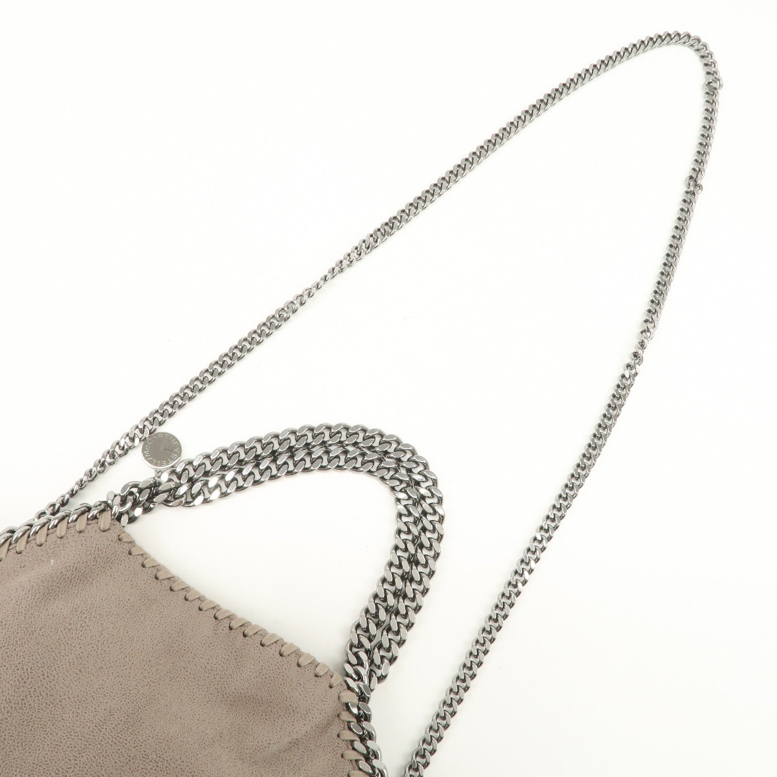 STELLA MCCARTNEY Polyester Falabella 2Way Bag Gray