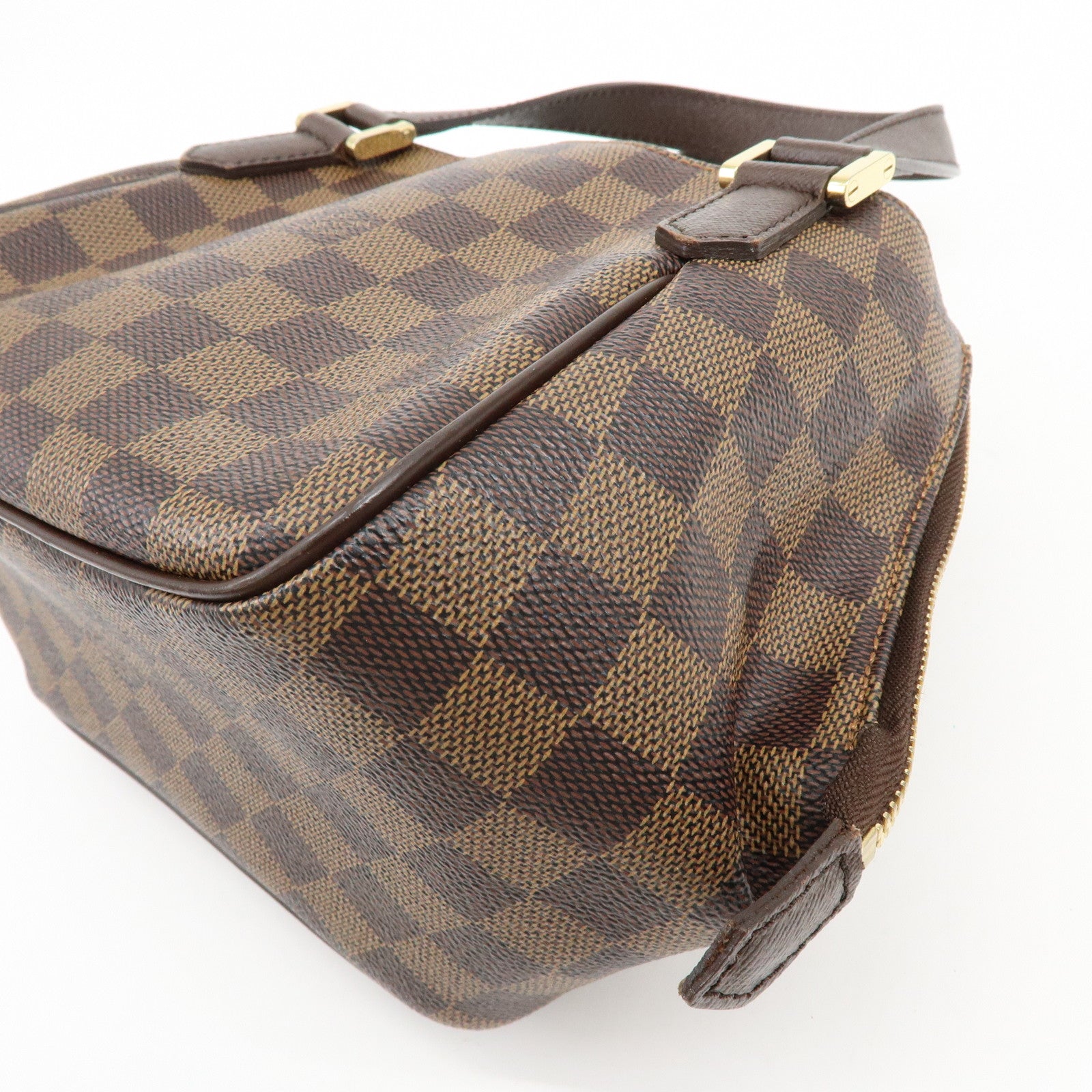 Louis Vuitton Damier Canvas Belem PM Hand Bag Brown N51173