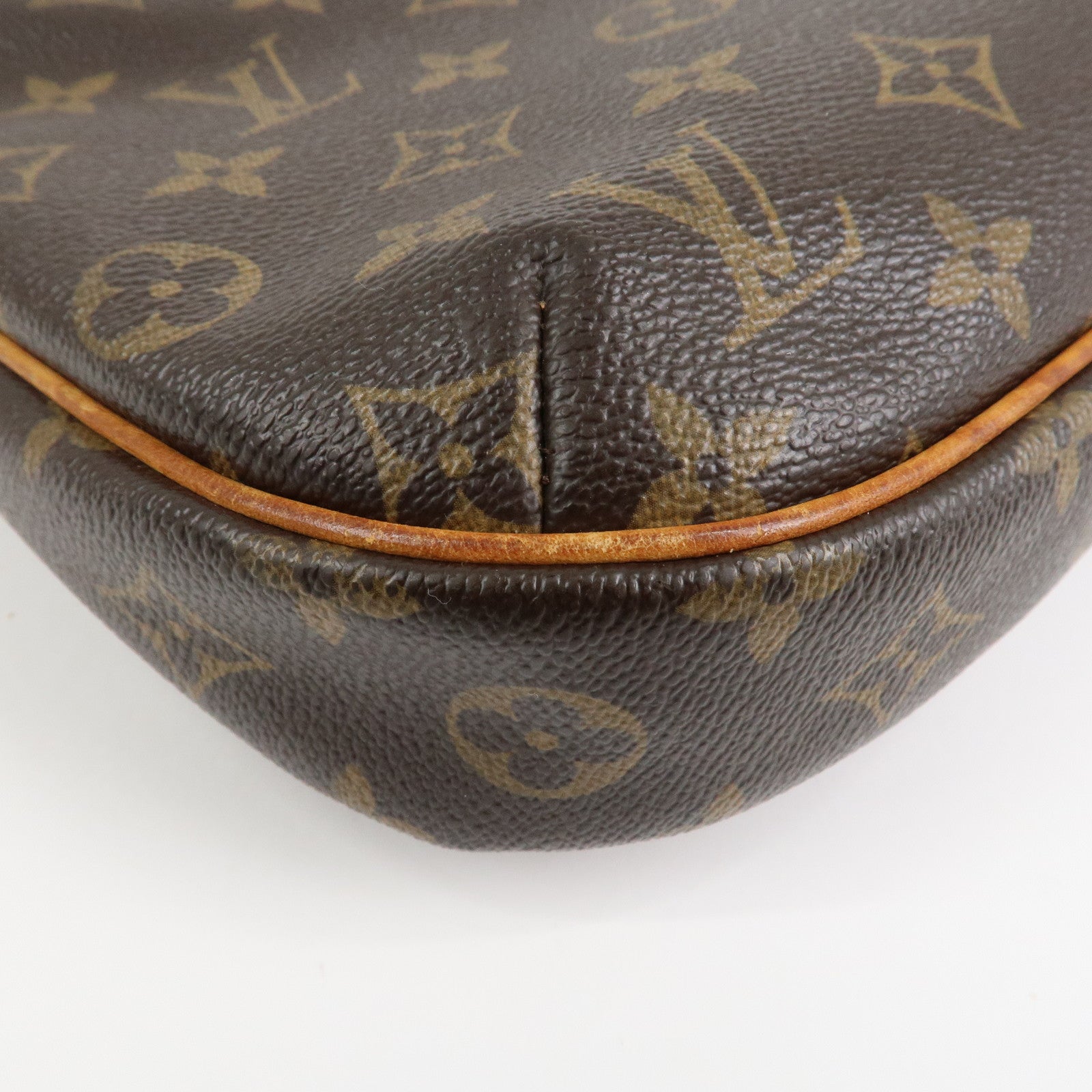 Louis Vuitton Monogram Canvas Leather Odeon PM Shoulder BagM56390