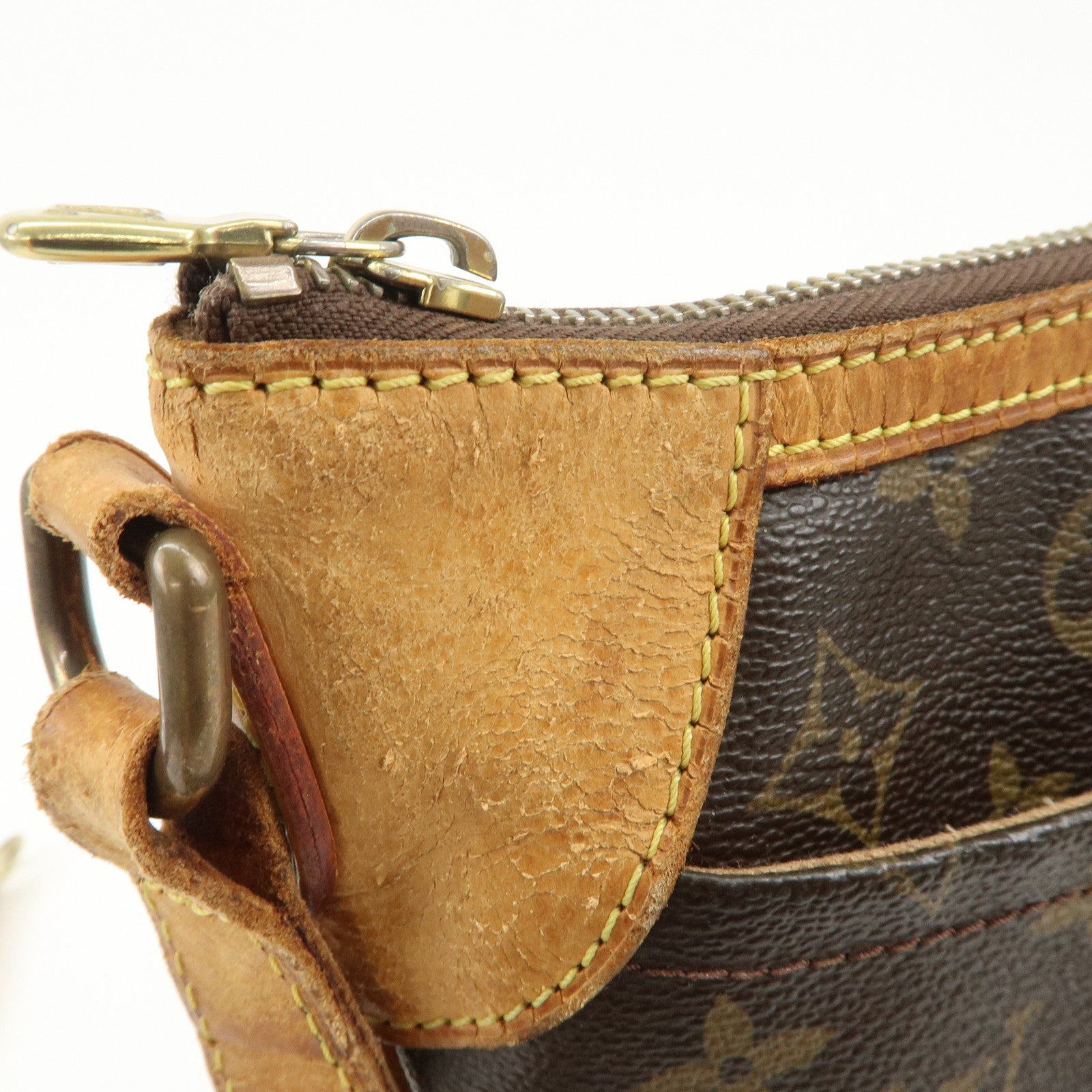 Louis Vuitton Monogram Odeon PM Shoulder Bag Brown M56390