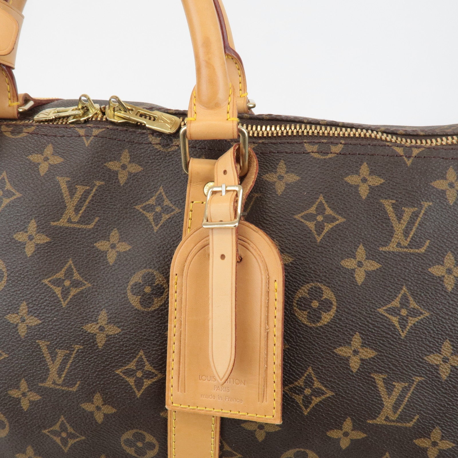 Louis Vuitton Monogram Keep All Bandouliere 55 Boston Bag M41414 Used