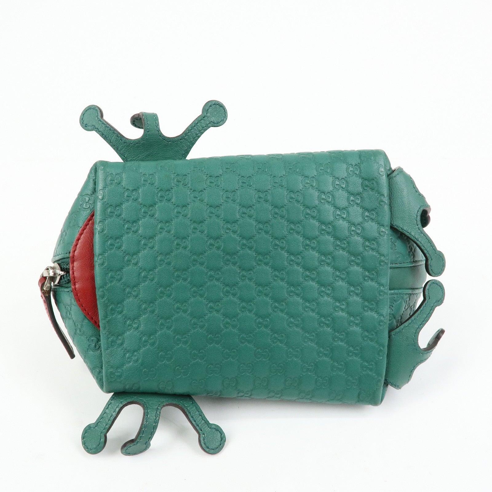 GUCCI Children’s Microguccissima Leather Hand Bag Frog Motif 340620