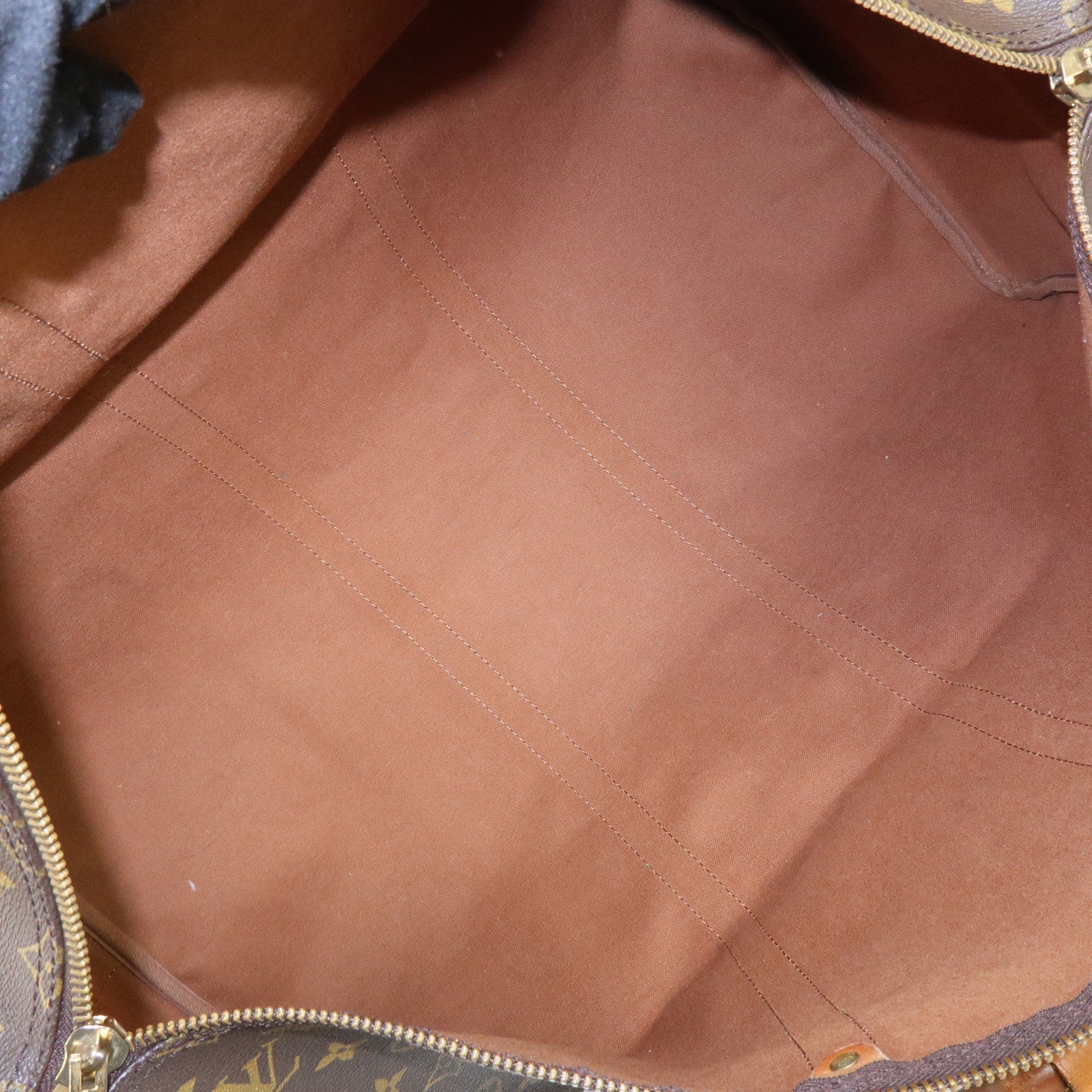 Louis Vuitton Monogram Keep All Bandouliere 55 Boston Bag M41414