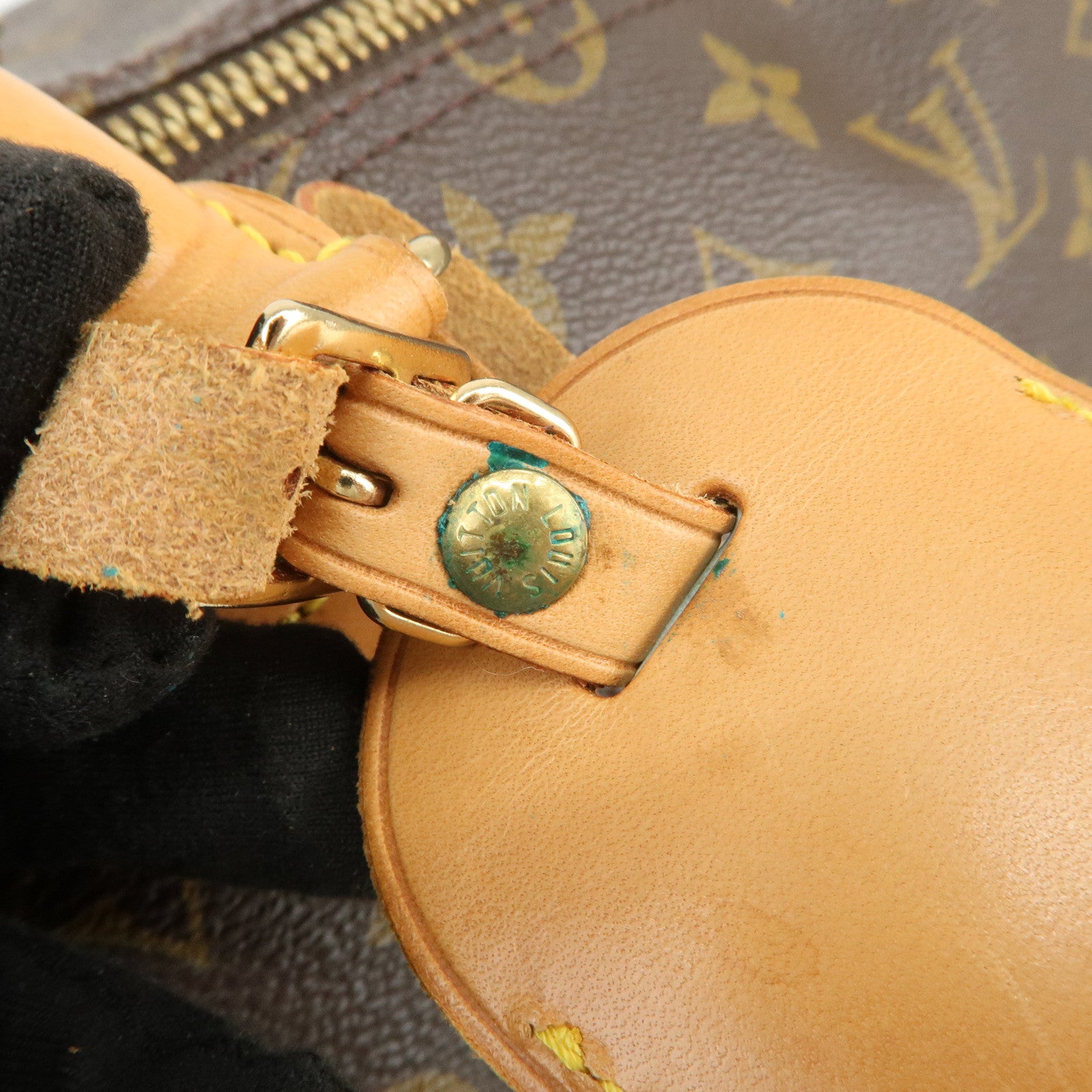 Louis Vuitton Monogram Keep All Bandouliere 55 Boston Bag M41414