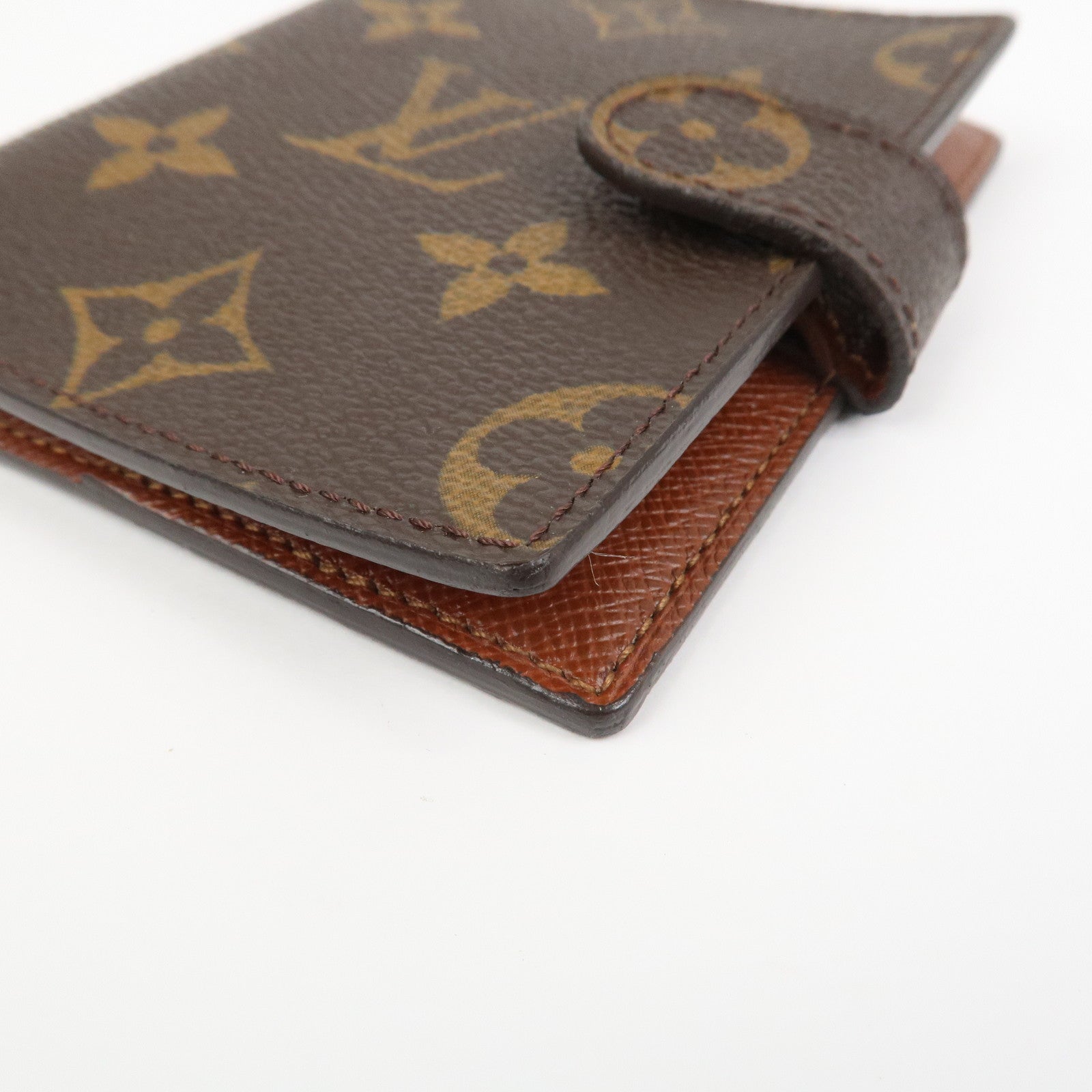 Louis Vuitton Monogram Agenda Mini Planner Cover Brown R20007